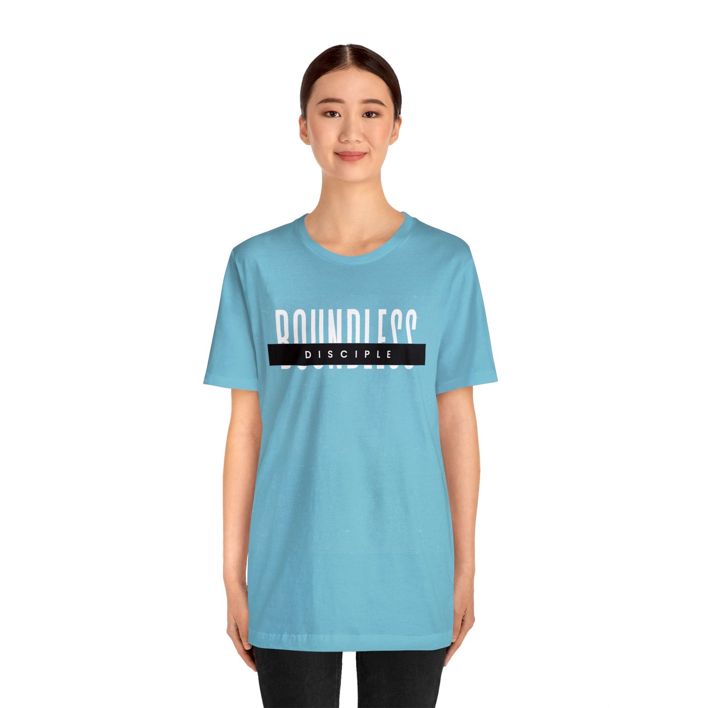 BOUNDLESS DISCIPLE Unisex Jersey Short Sleeve Tee