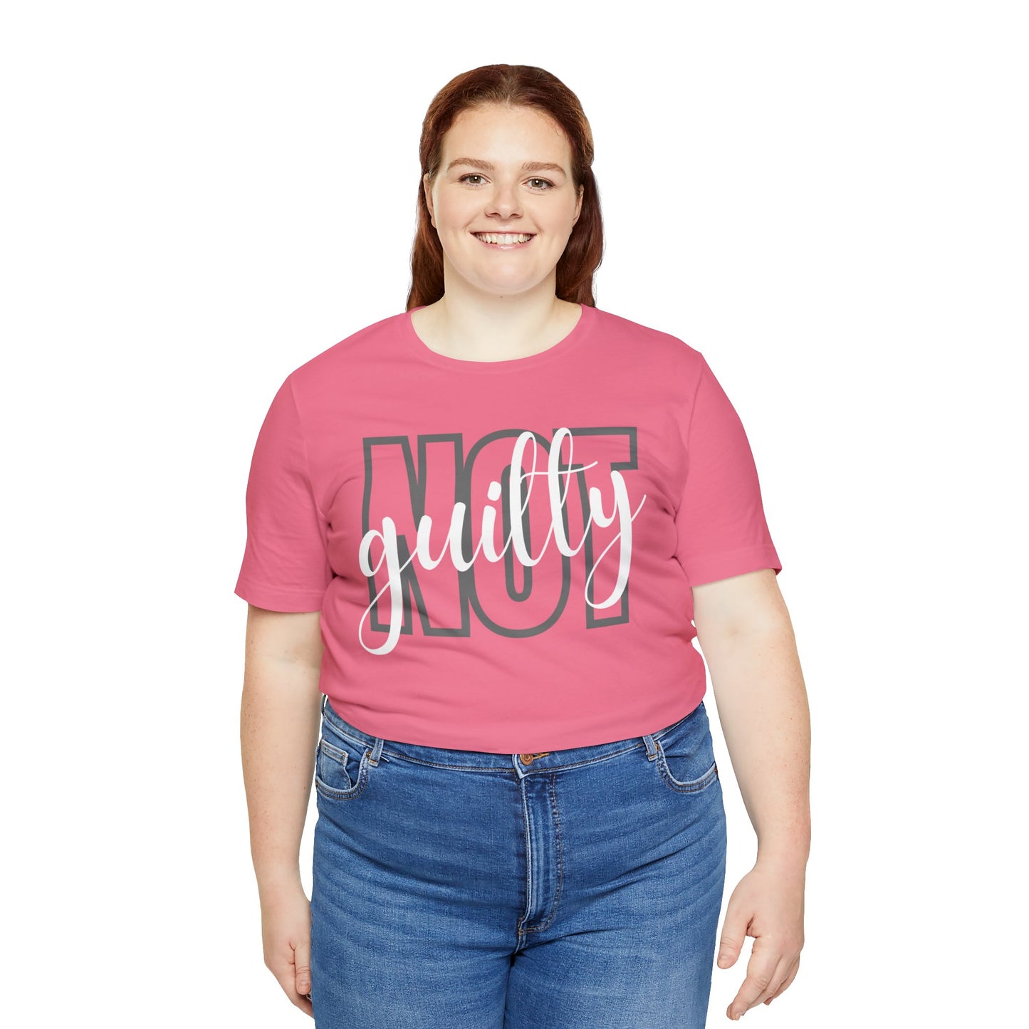 NOT GUILTY Unisex Jersey Short Sleeve Tee