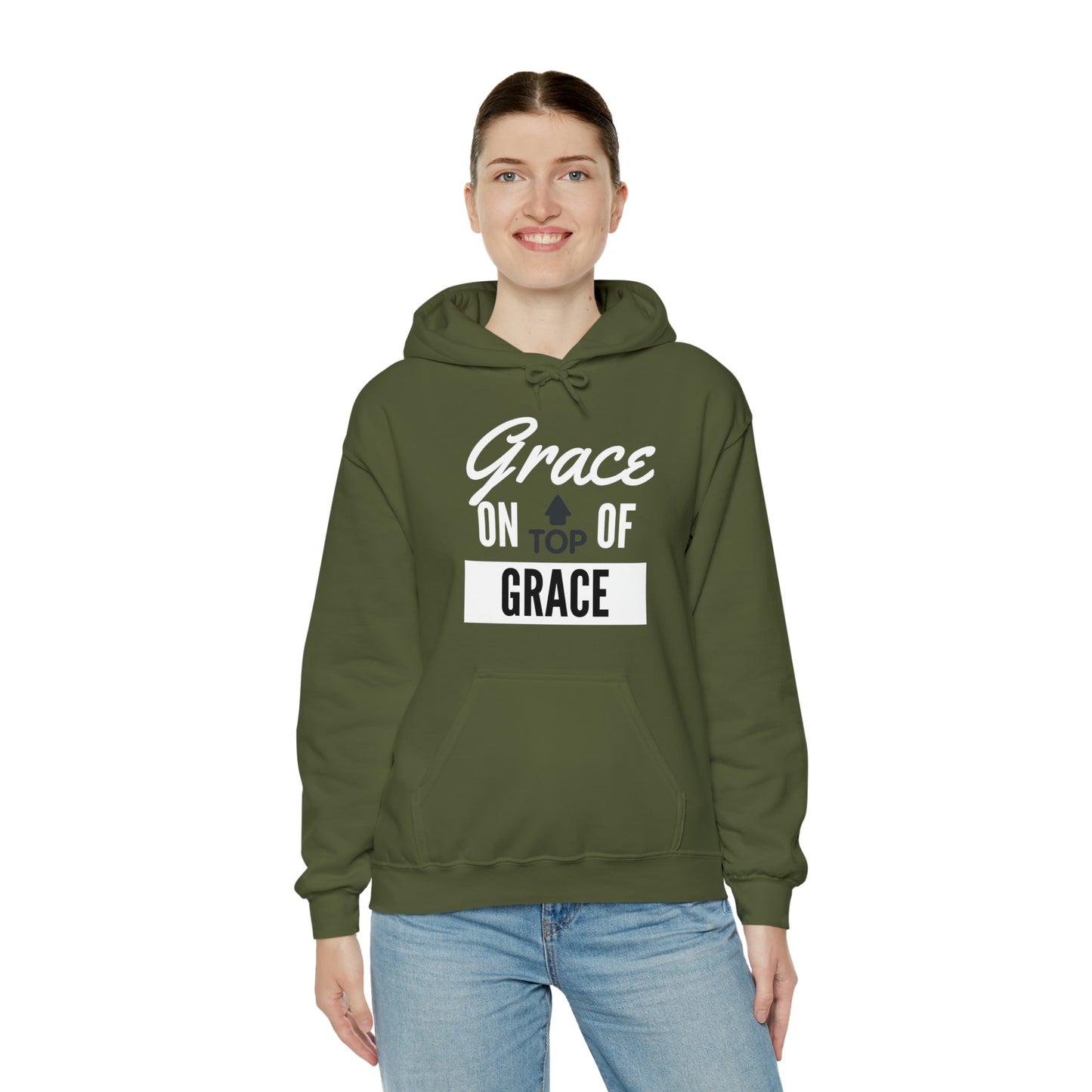 GRACE ON TOP GRACE Unisex Heavy Blend™ Hooded Sweatshirt