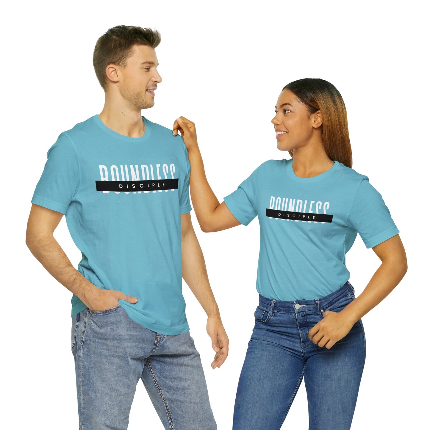 BOUNDLESS DISCIPLE Unisex Jersey Short Sleeve Tee