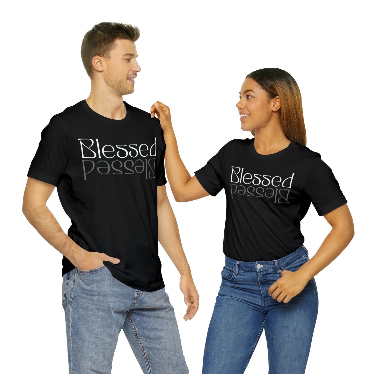 BLESSED Unisex Jersey Short Sleeve Tee