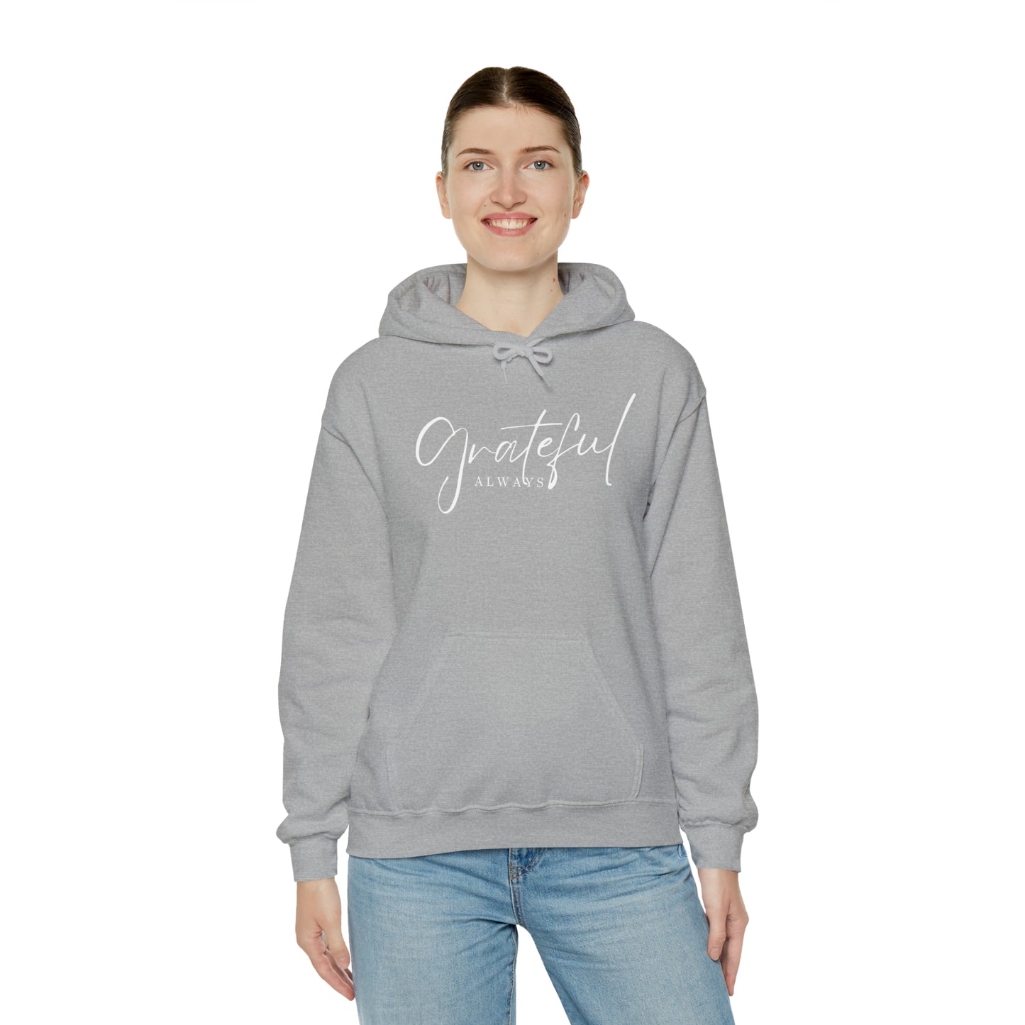 GRATEFUL ALWAYS Unisex Heavy Blend™ Hooded Sweatshirt