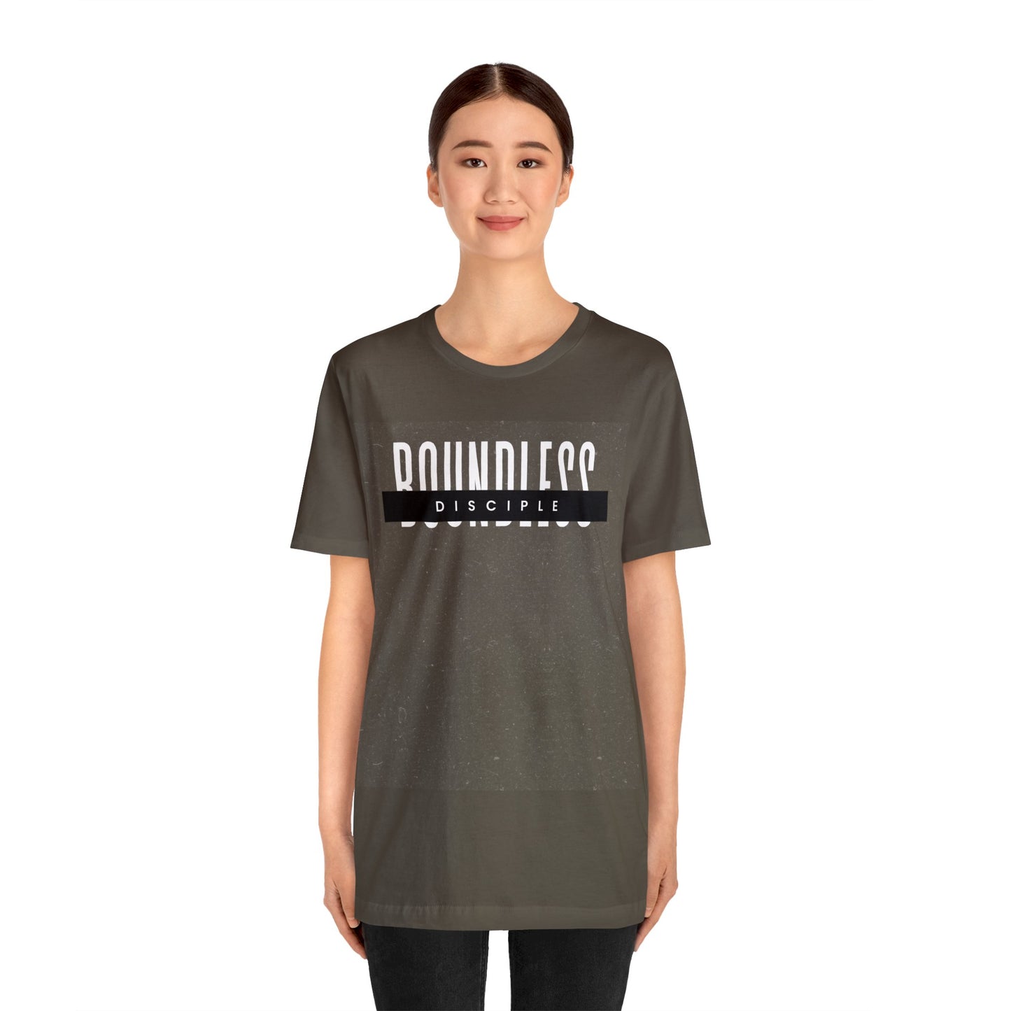 BOUNDLESS DISCIPLE Unisex Jersey Short Sleeve Tee