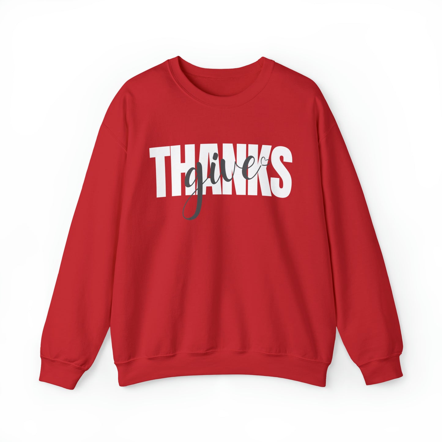 GIVE THANKS Unisex Heavy Blend™ Crewneck Sweatshirt