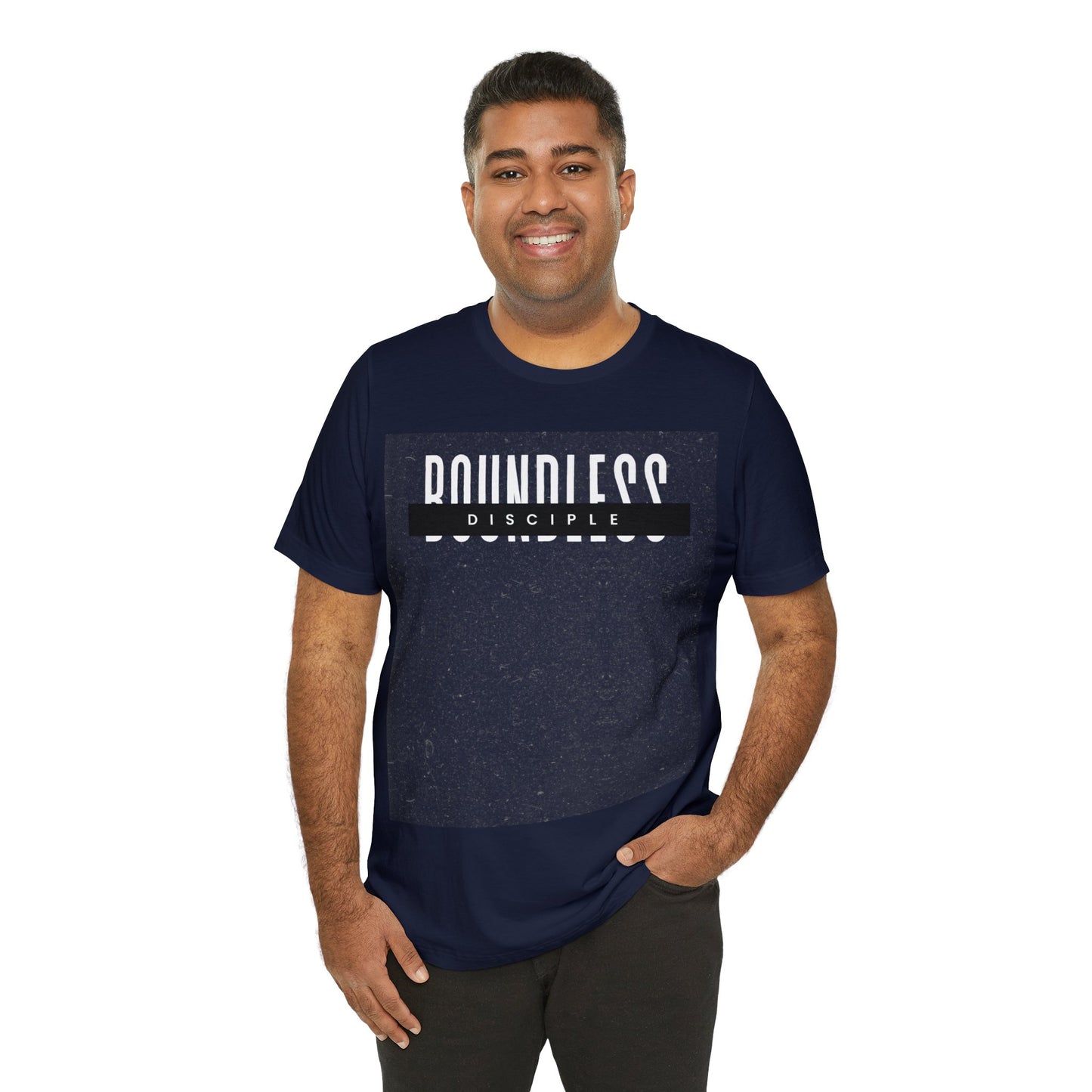 BOUNDLESS DISCIPLE Unisex Jersey Short Sleeve Tee