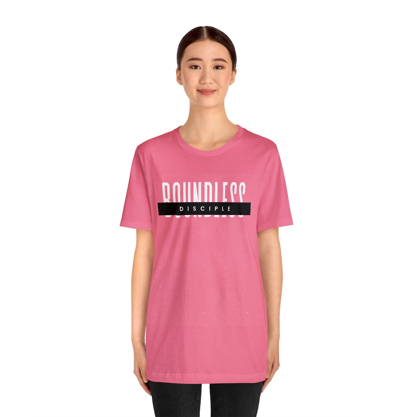 BOUNDLESS DISCIPLE Unisex Jersey Short Sleeve Tee