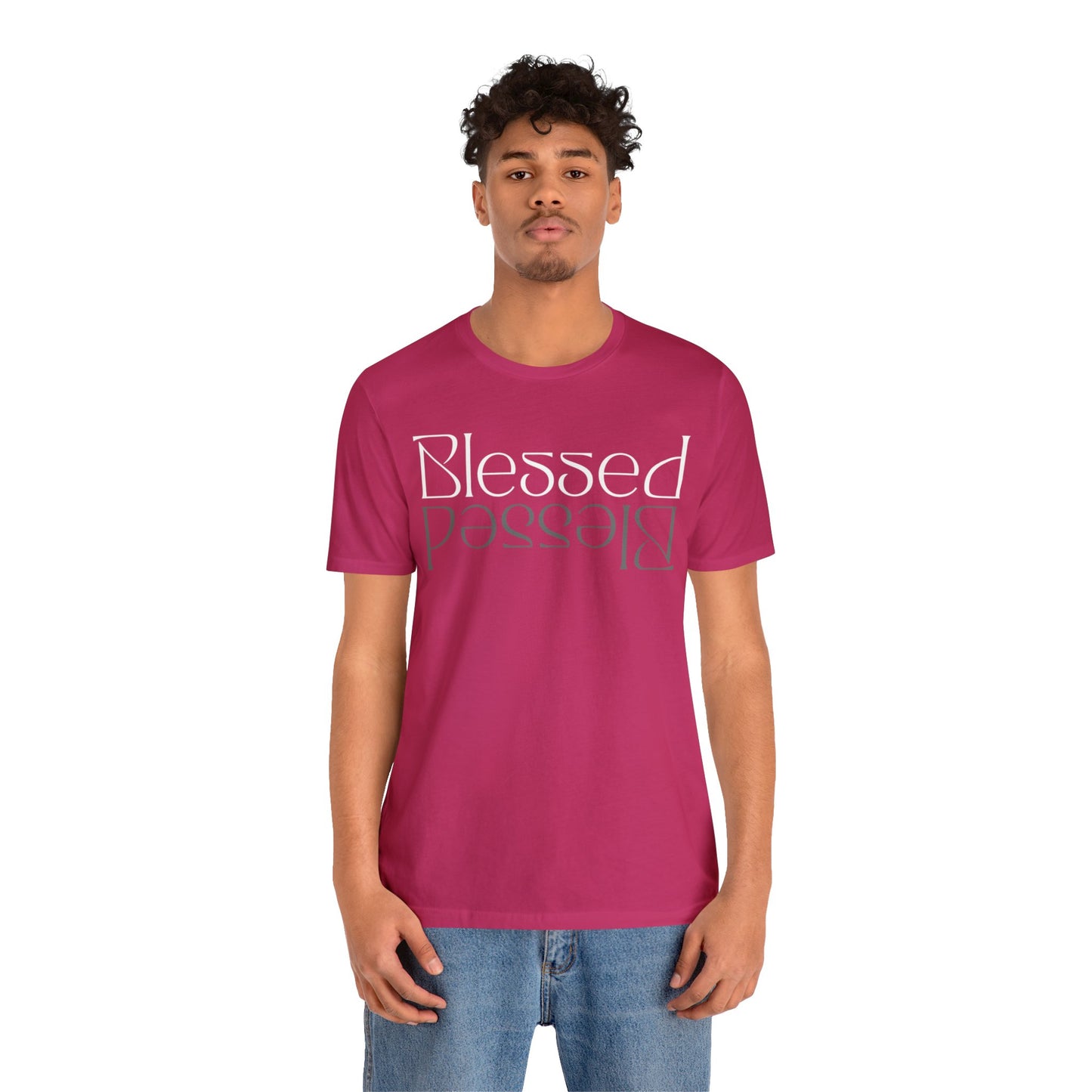 BLESSED Unisex Jersey Short Sleeve Tee