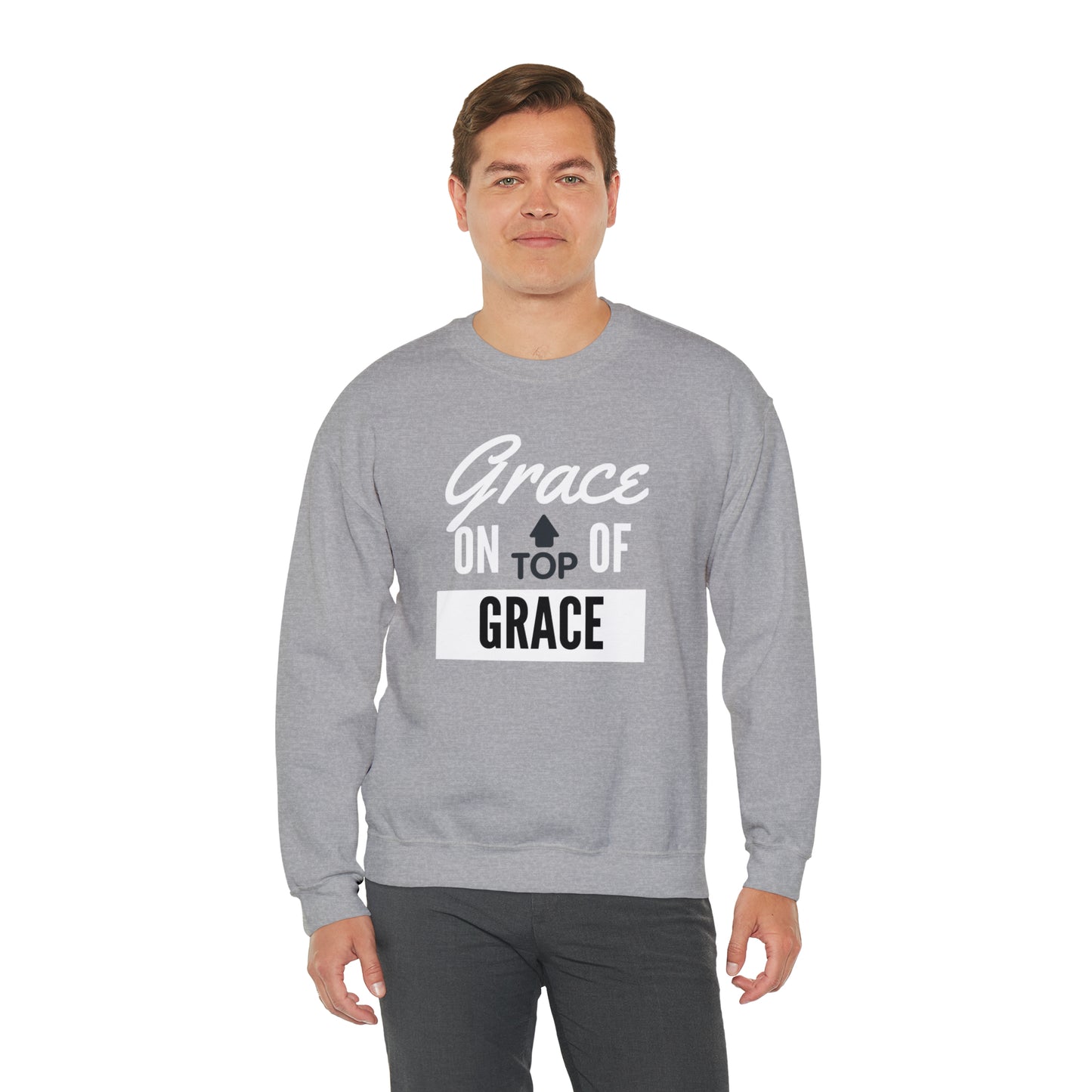 GRACE ON TOP GRACE Unisex Heavy Blend™ Crewneck Sweatshirt