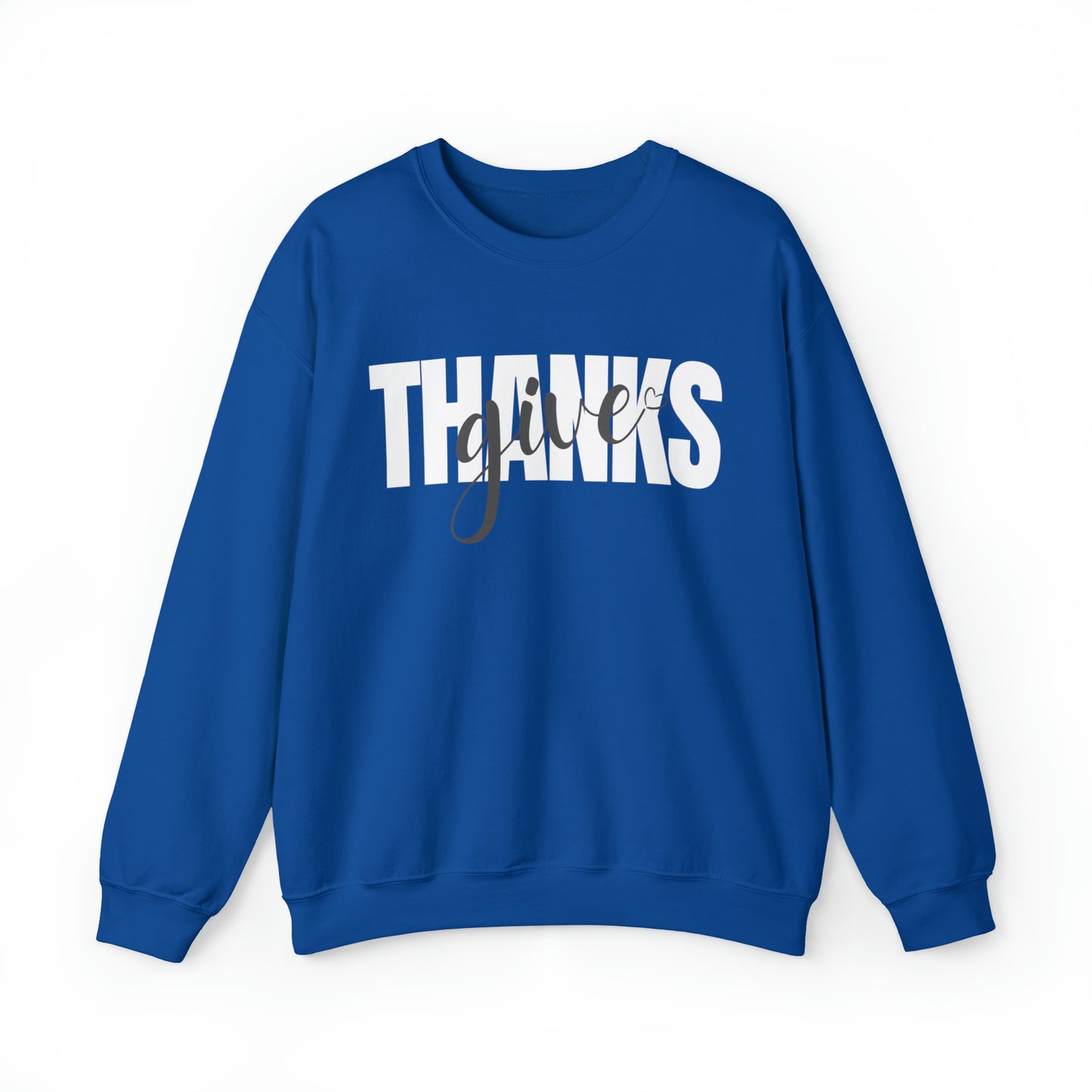 GIVE THANKS Unisex Heavy Blend™ Crewneck Sweatshirt