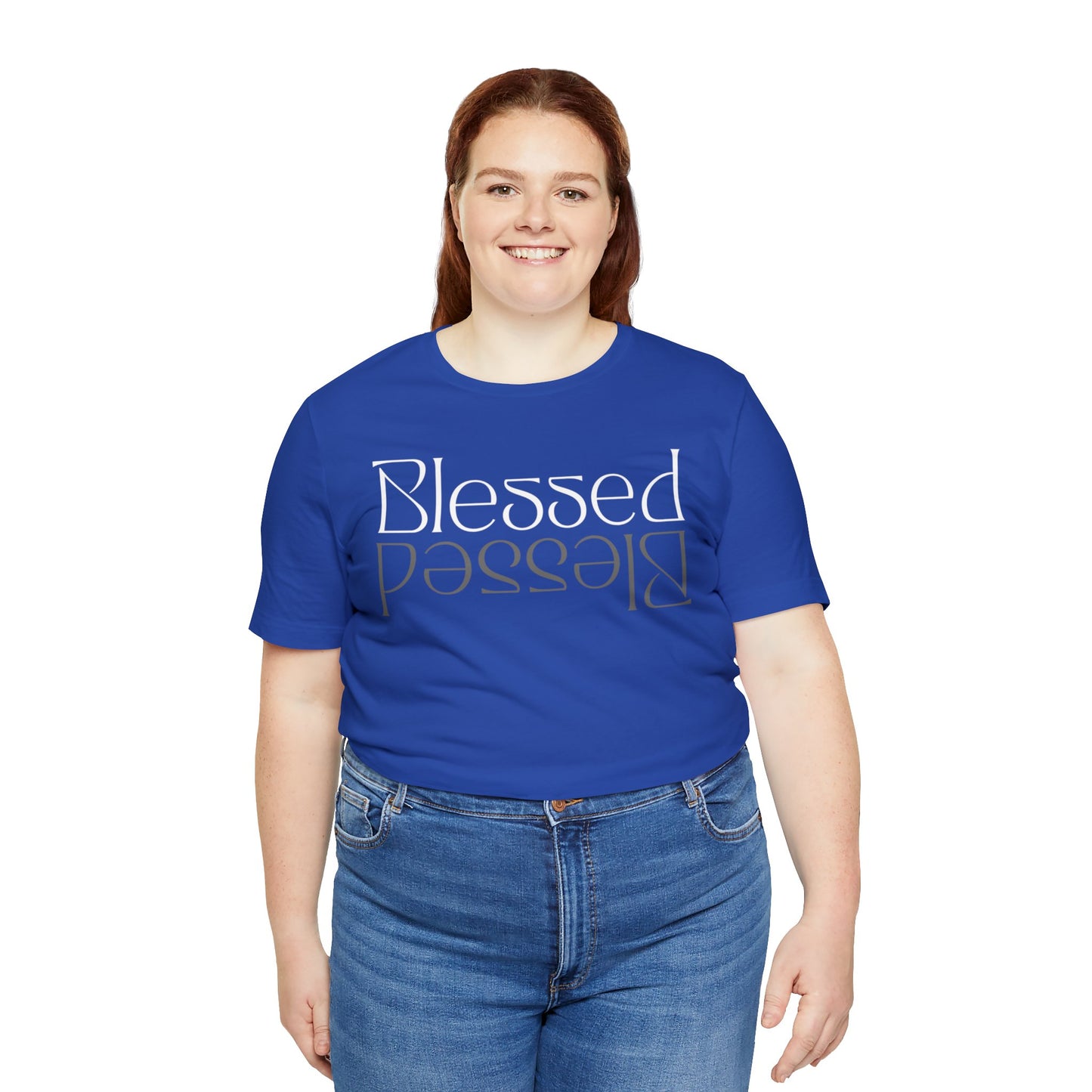 BLESSED Unisex Jersey Short Sleeve Tee