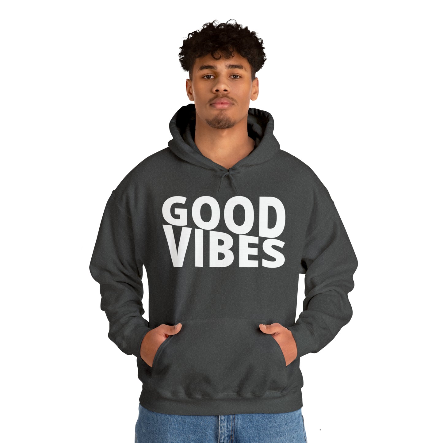 GOOD VIBES Unisex Heavy Blend™ Hooded Sweatshirt