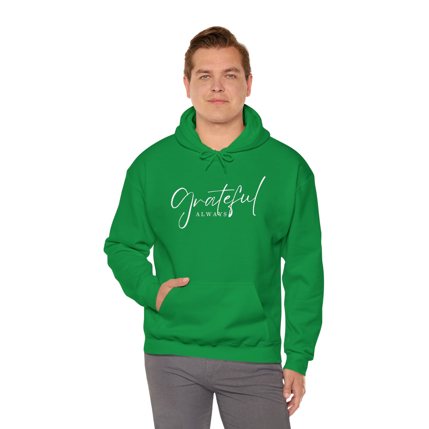 GRATEFUL ALWAYS Unisex Heavy Blend™ Hooded Sweatshirt