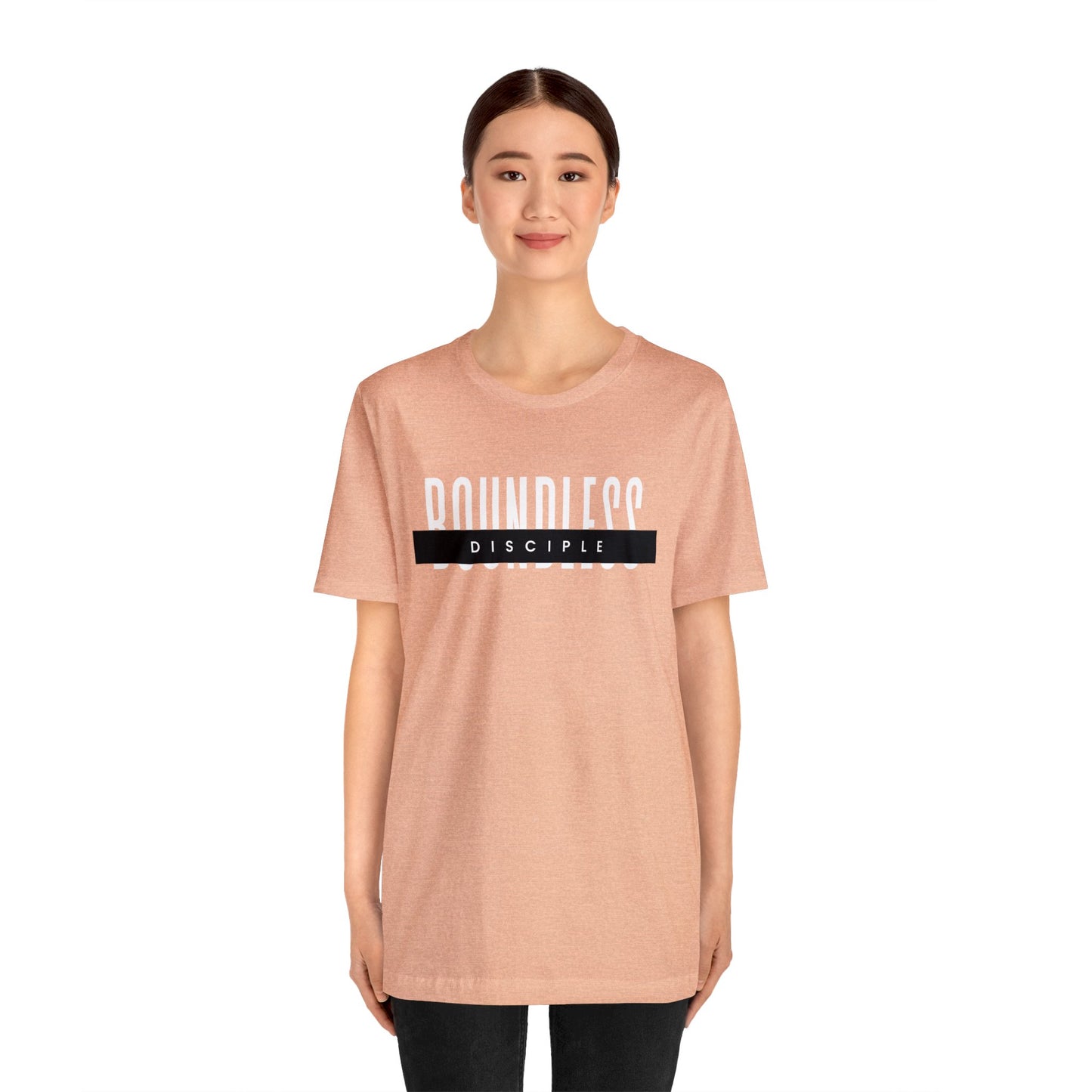 BOUNDLESS DISCIPLE Unisex Jersey Short Sleeve Tee