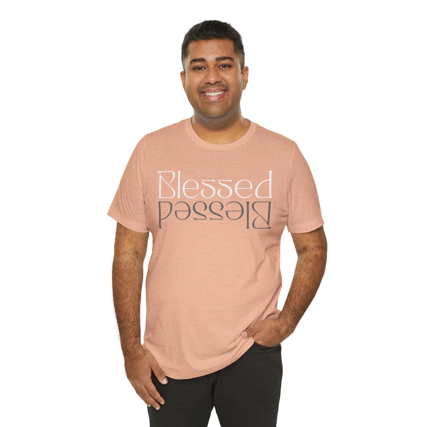 BLESSED Unisex Jersey Short Sleeve Tee