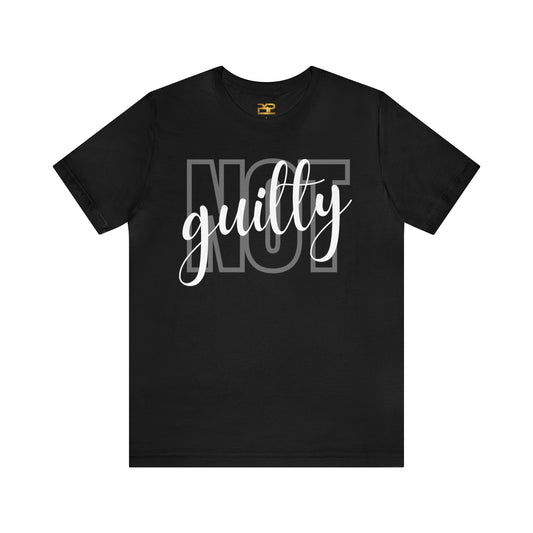 NOT GUILTY Unisex Jersey Short Sleeve Tee