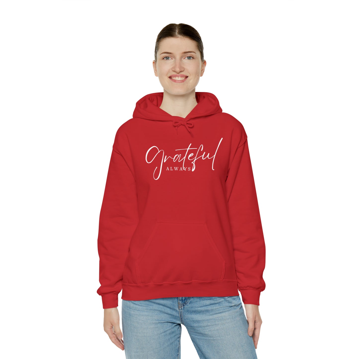 GRATEFUL ALWAYS Unisex Heavy Blend™ Hooded Sweatshirt