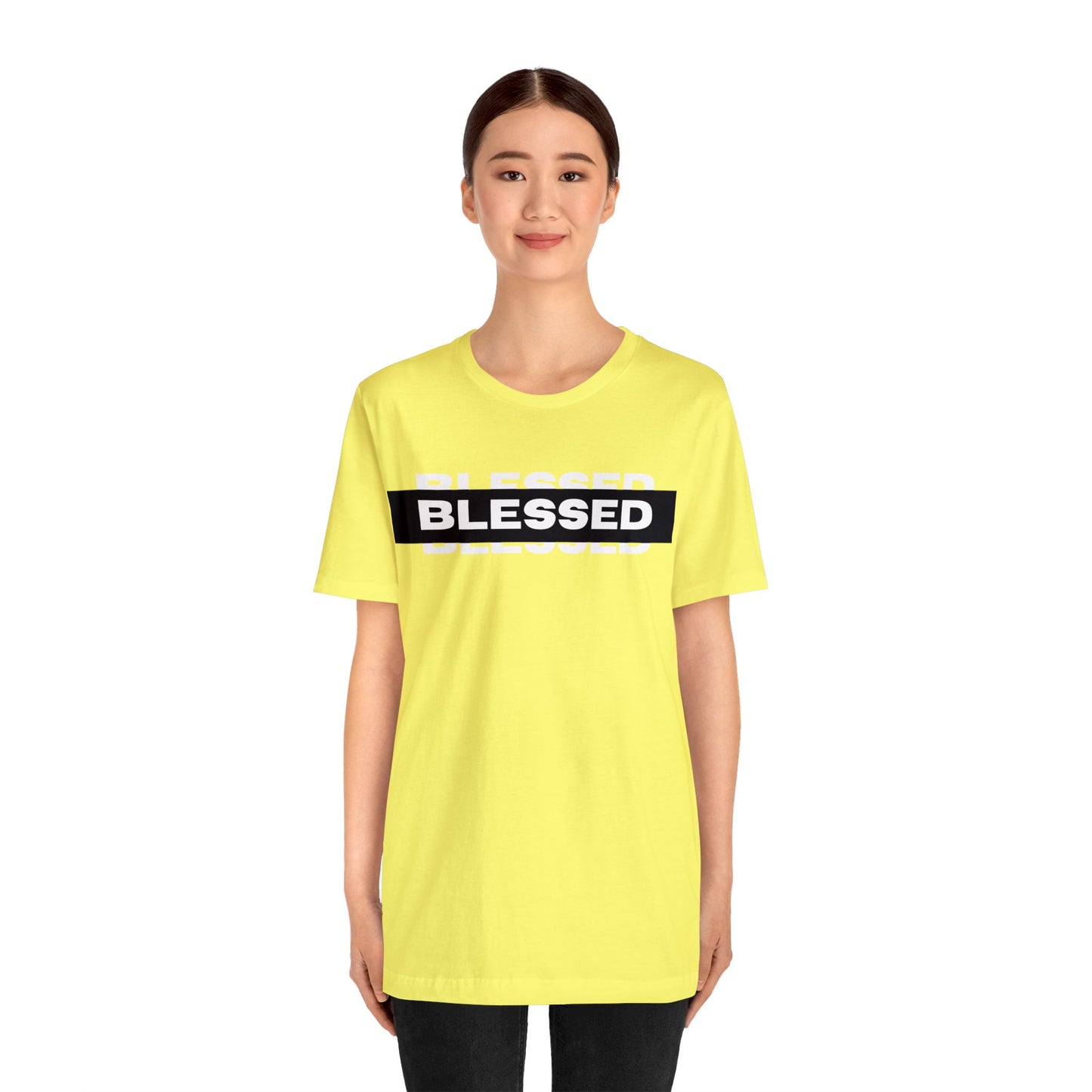 BLESSED Unisex Jersey Short Sleeve Tee