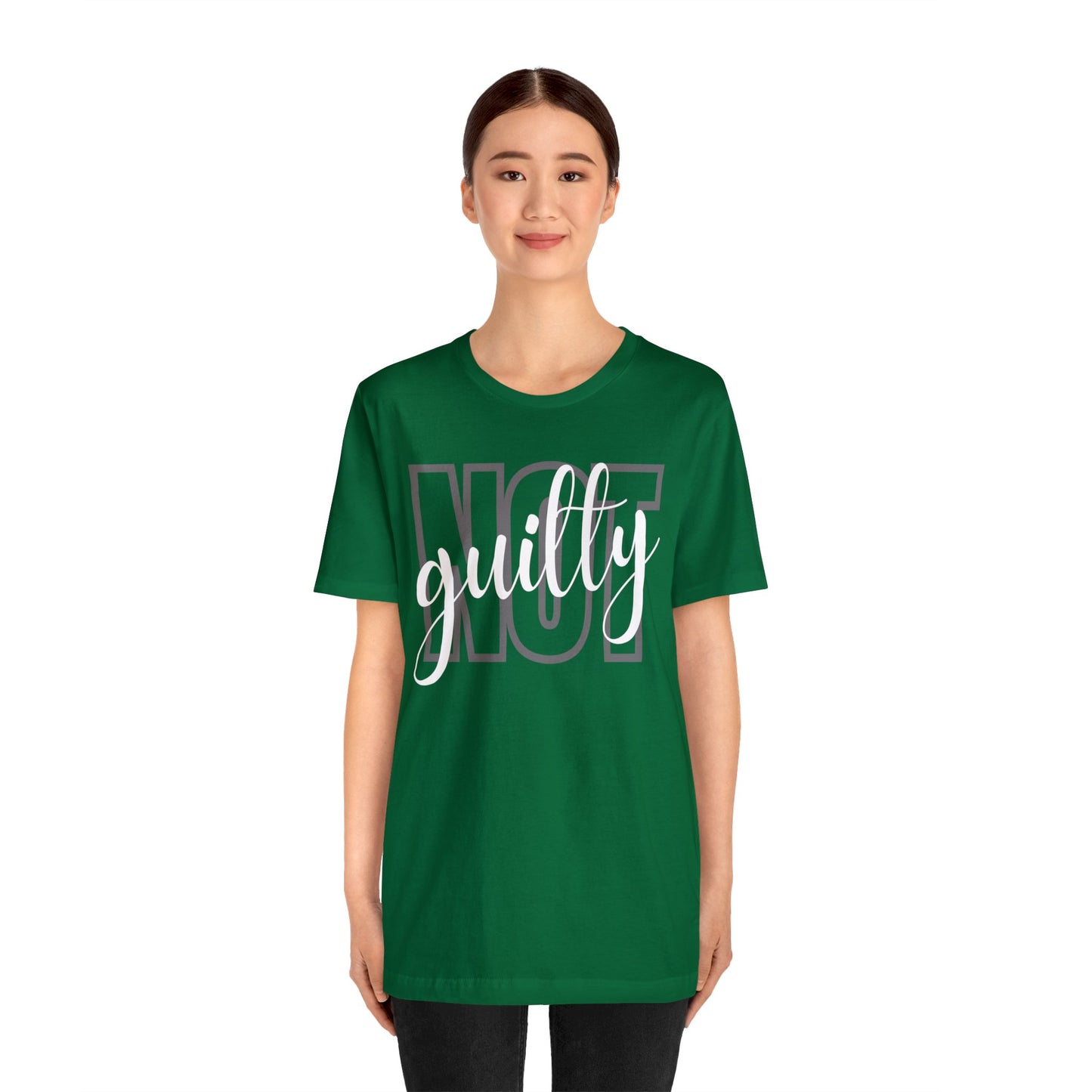 NOT GUILTY Unisex Jersey Short Sleeve Tee