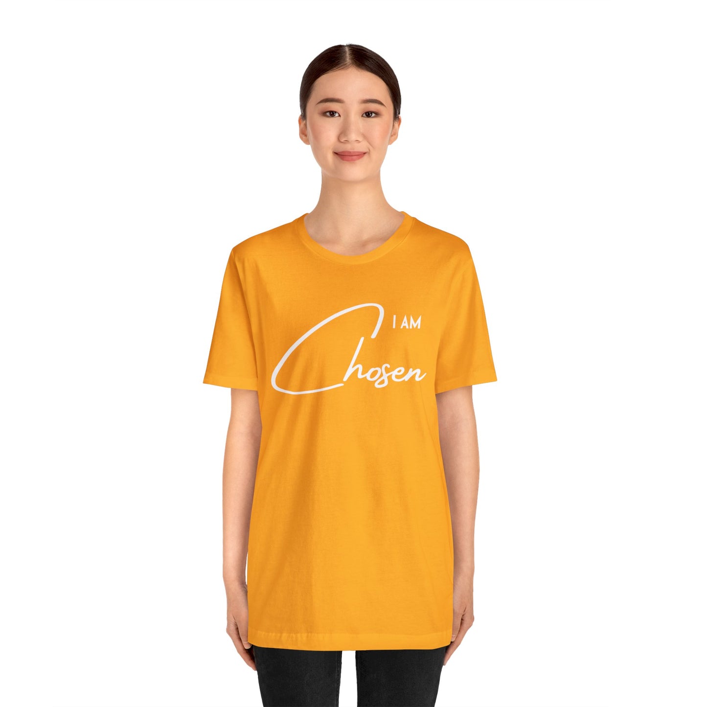 I AM CHOSEN Unisex Jersey Short Sleeve Tee