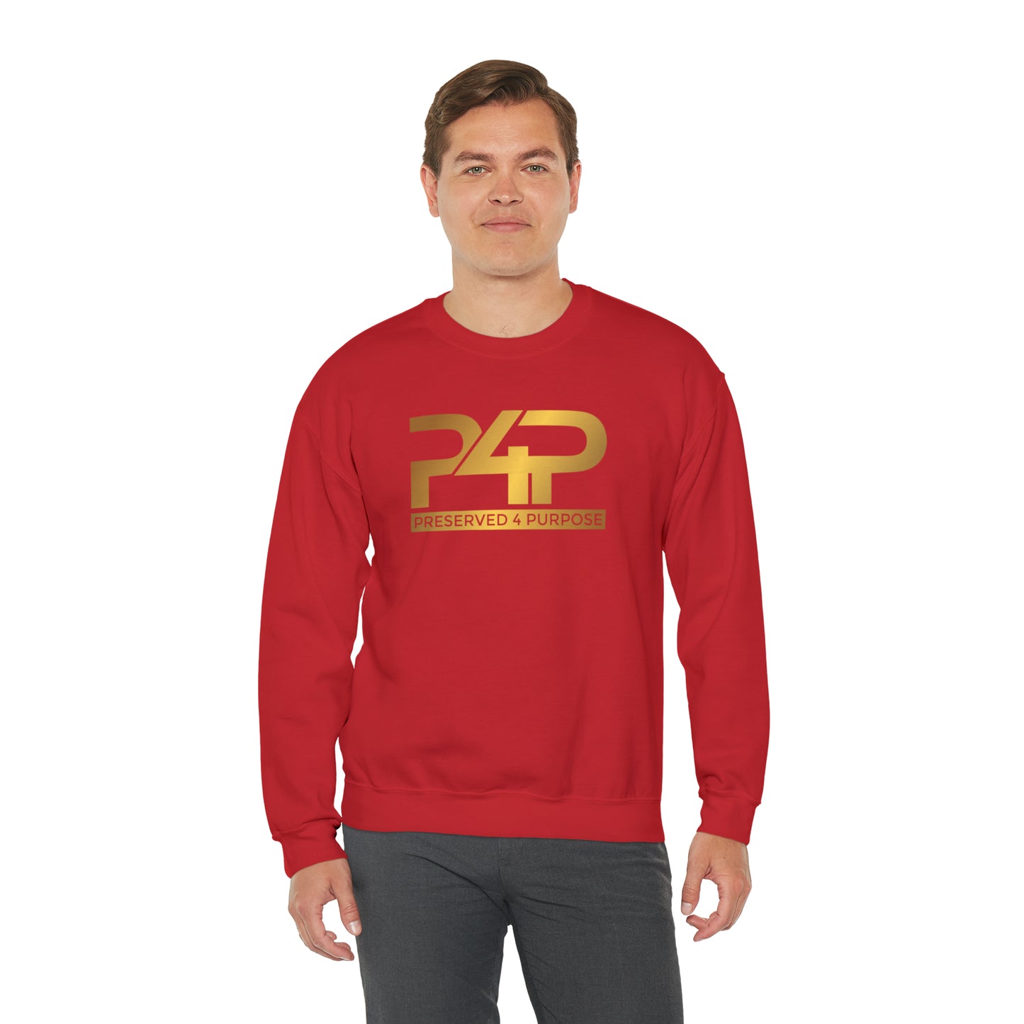 P4P PRESERVED4 PURPOSE Unisex Heavy Blend™ Crewneck Sweatshirt