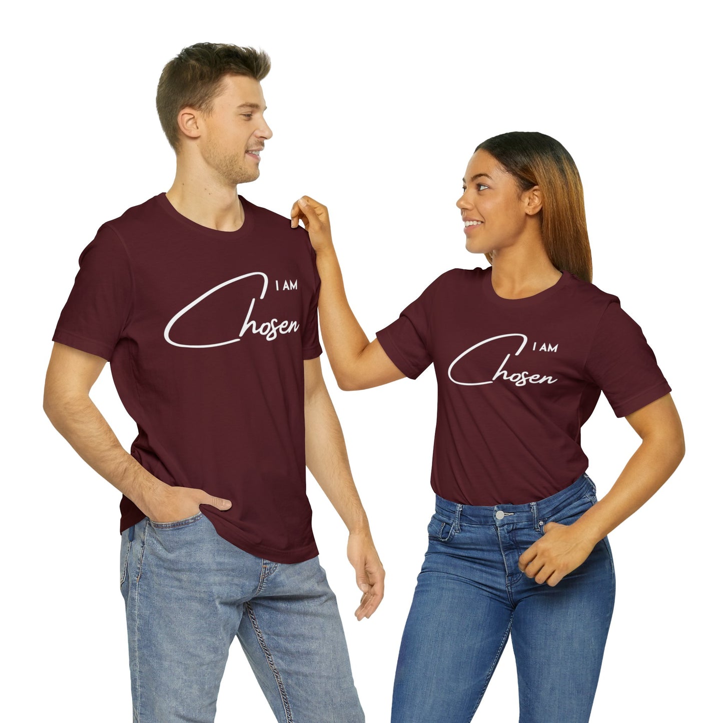 I AM CHOSEN Unisex Jersey Short Sleeve Tee