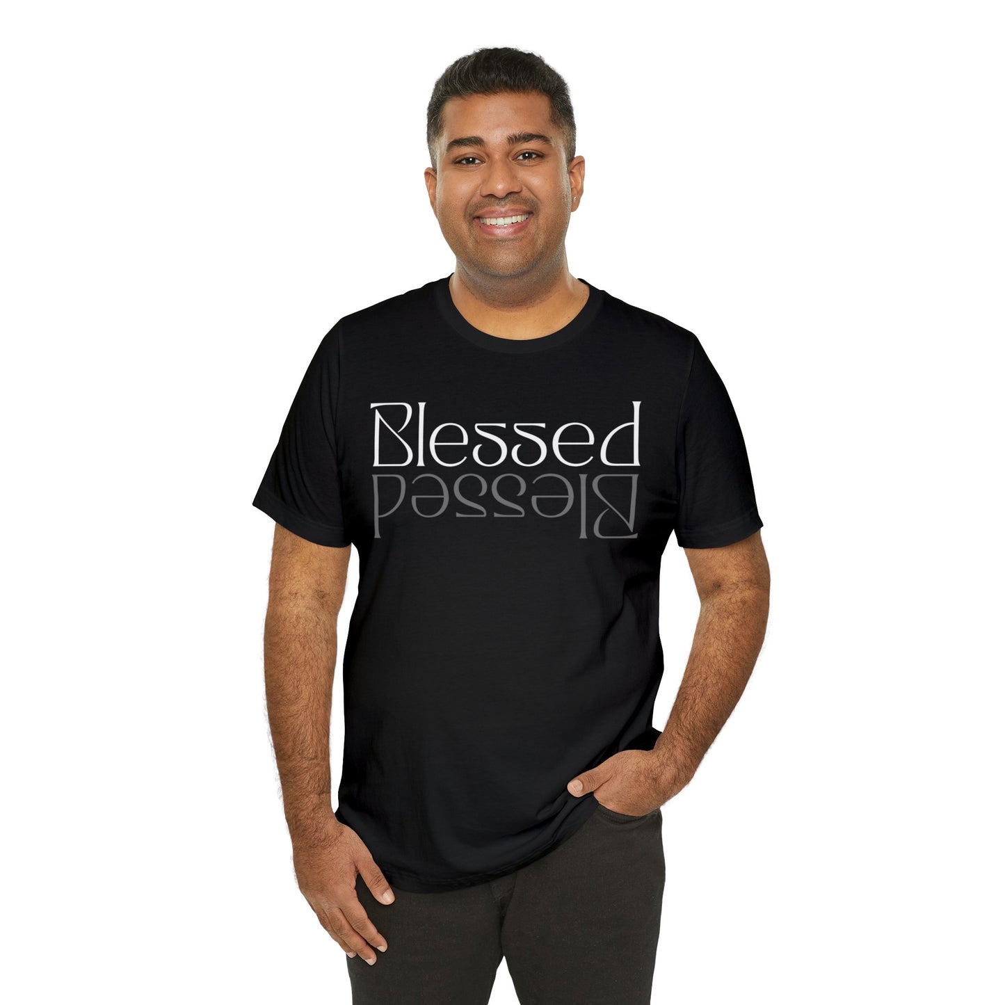 BLESSED Unisex Jersey Short Sleeve Tee