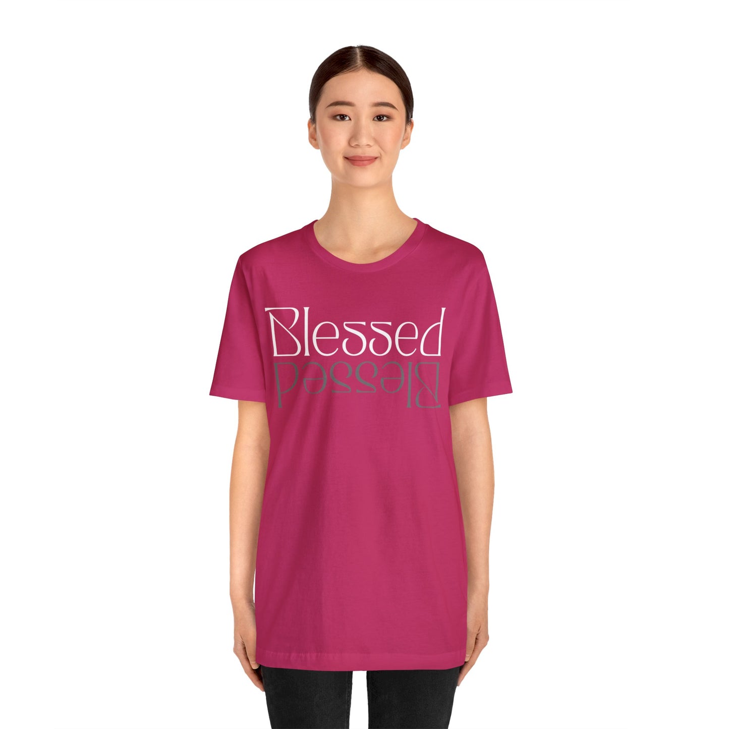 BLESSED Unisex Jersey Short Sleeve Tee