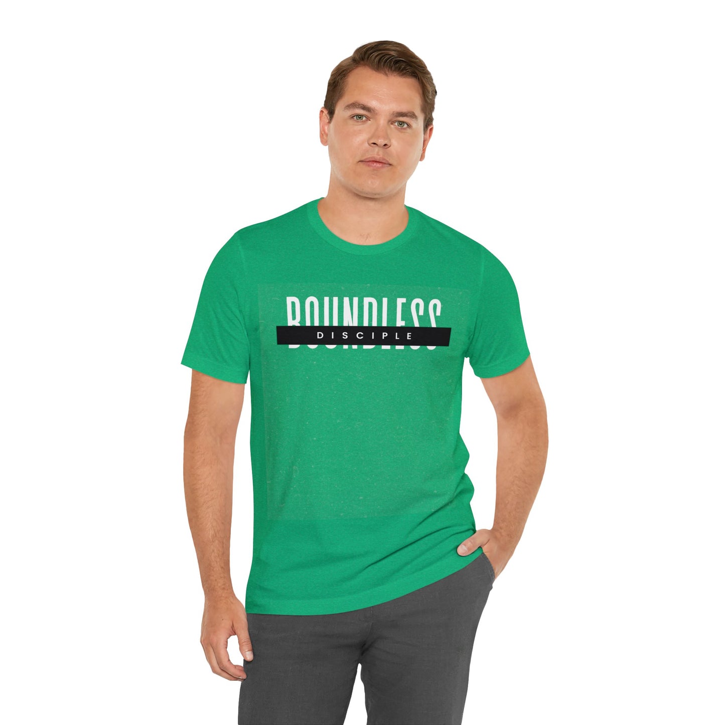 BOUNDLESS DISCIPLE Unisex Jersey Short Sleeve Tee