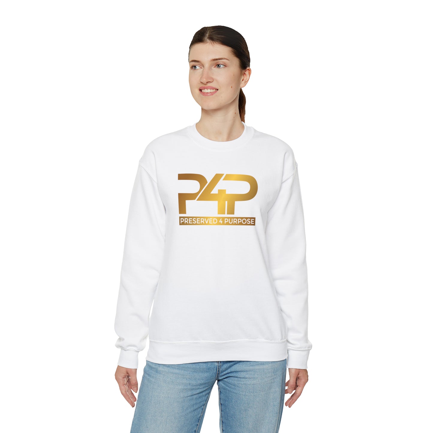 P4P PRESERVED4 PURPOSE Unisex Heavy Blend™ Crewneck Sweatshirt