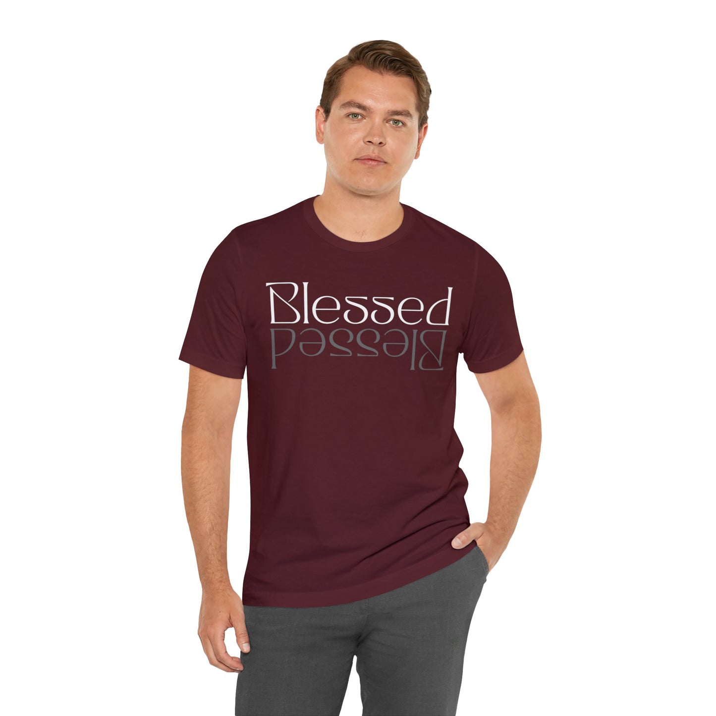 BLESSED Unisex Jersey Short Sleeve Tee