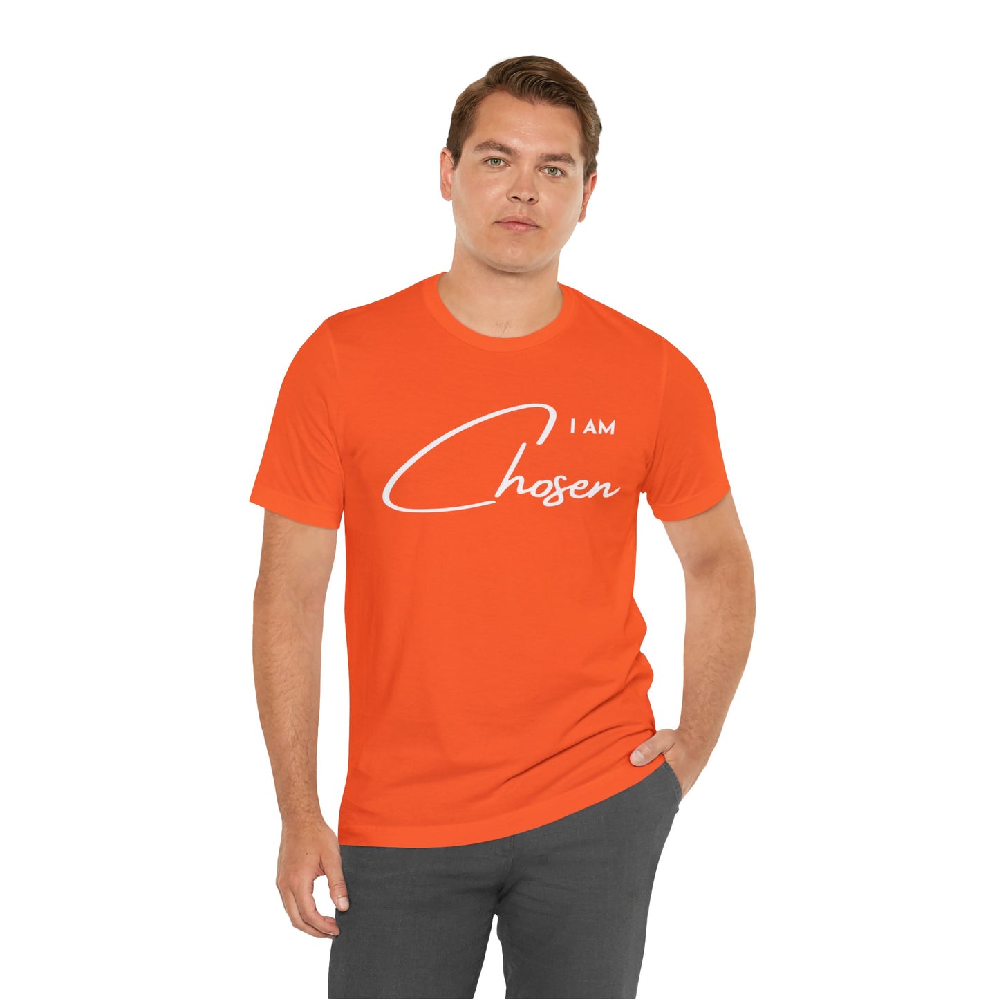 I AM CHOSEN Unisex Jersey Short Sleeve Tee