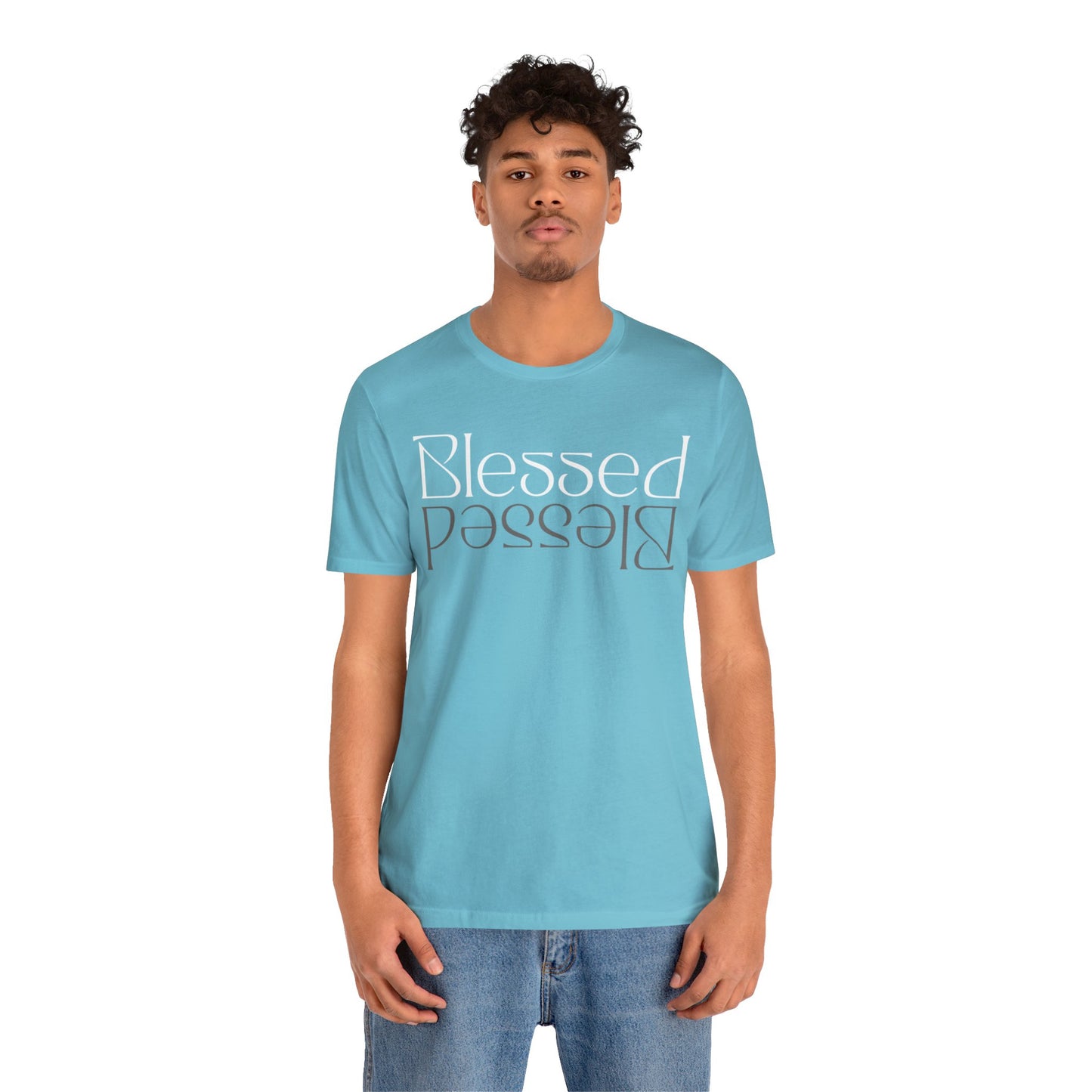 BLESSED Unisex Jersey Short Sleeve Tee