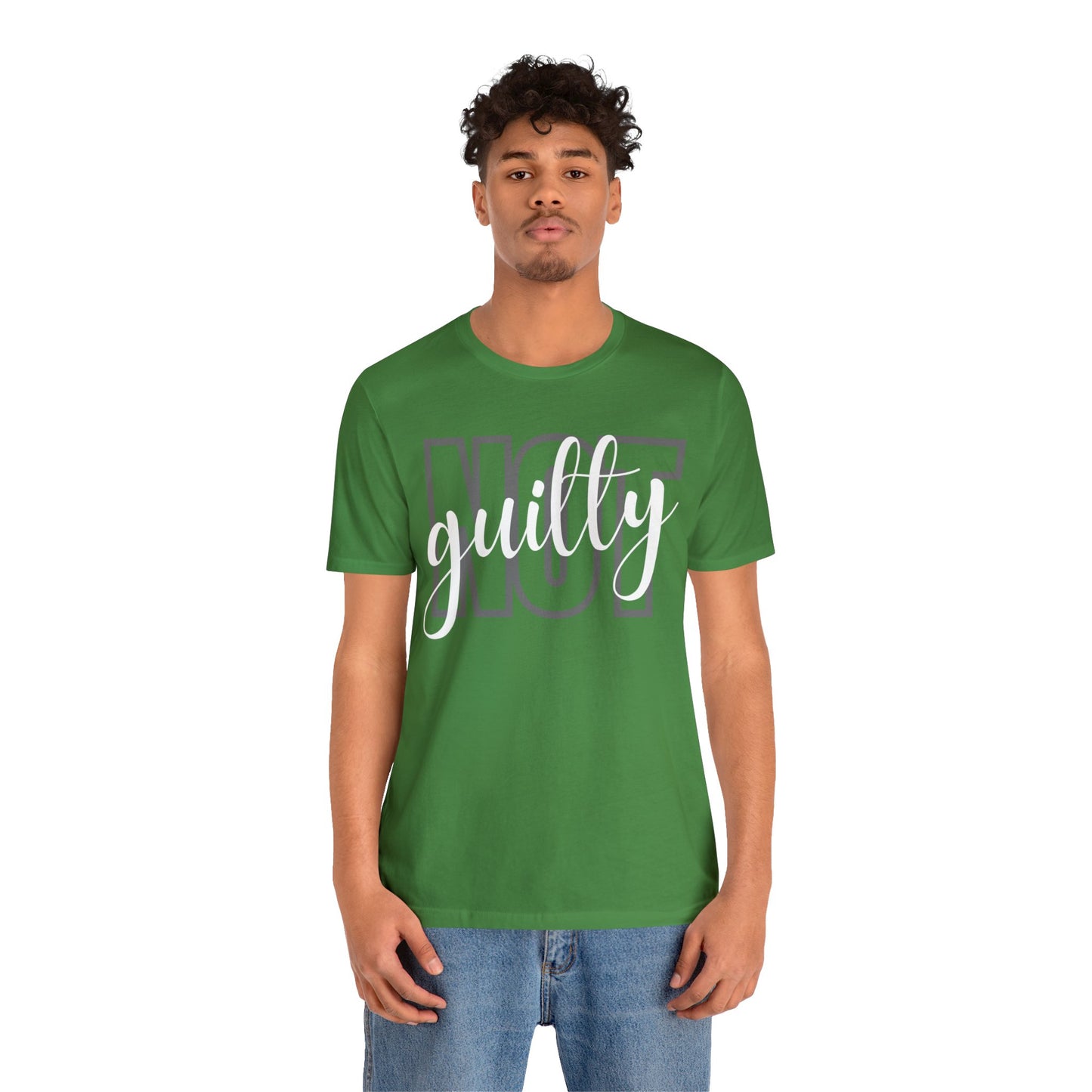 NOT GUILTY Unisex Jersey Short Sleeve Tee