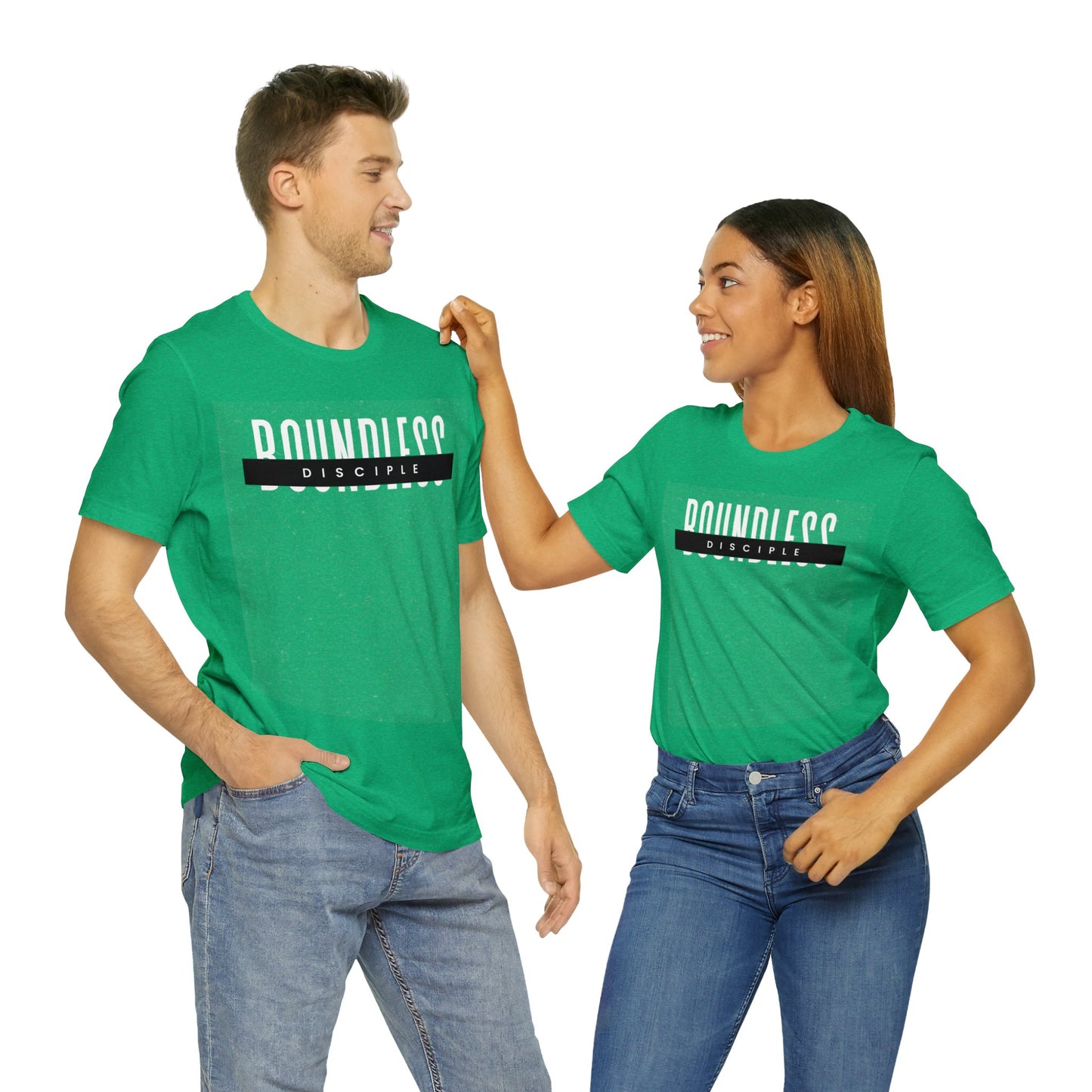 BOUNDLESS DISCIPLE Unisex Jersey Short Sleeve Tee