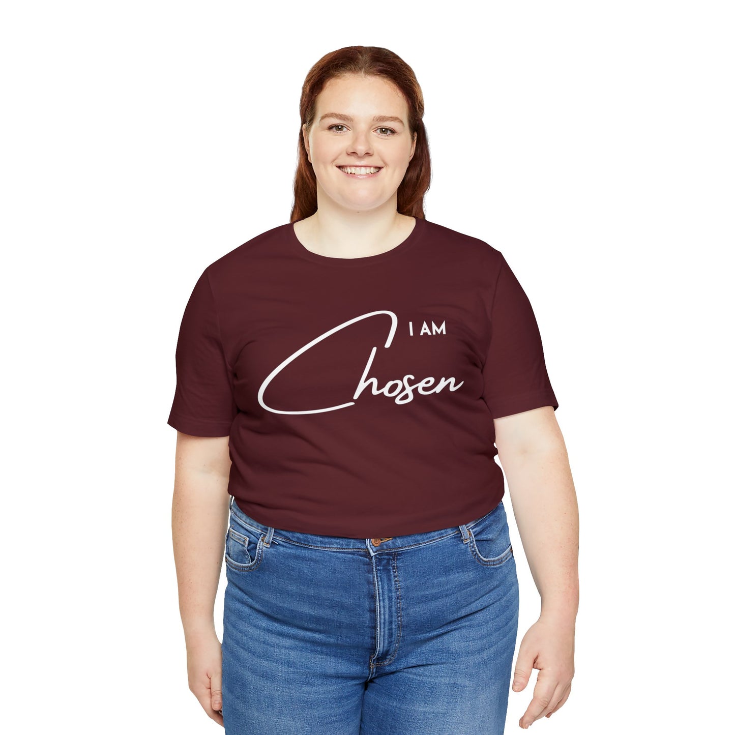 I AM CHOSEN Unisex Jersey Short Sleeve Tee