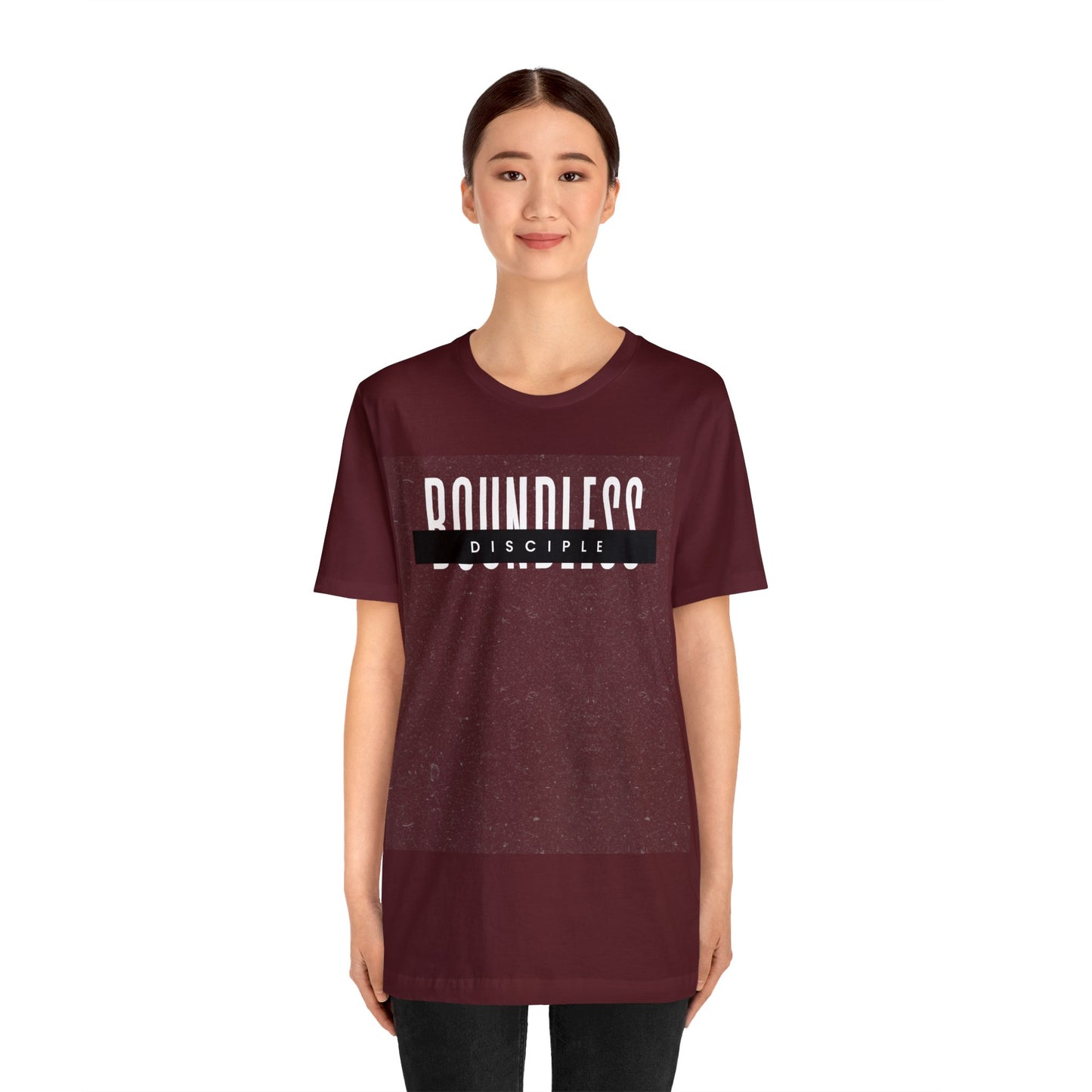 BOUNDLESS DISCIPLE Unisex Jersey Short Sleeve Tee