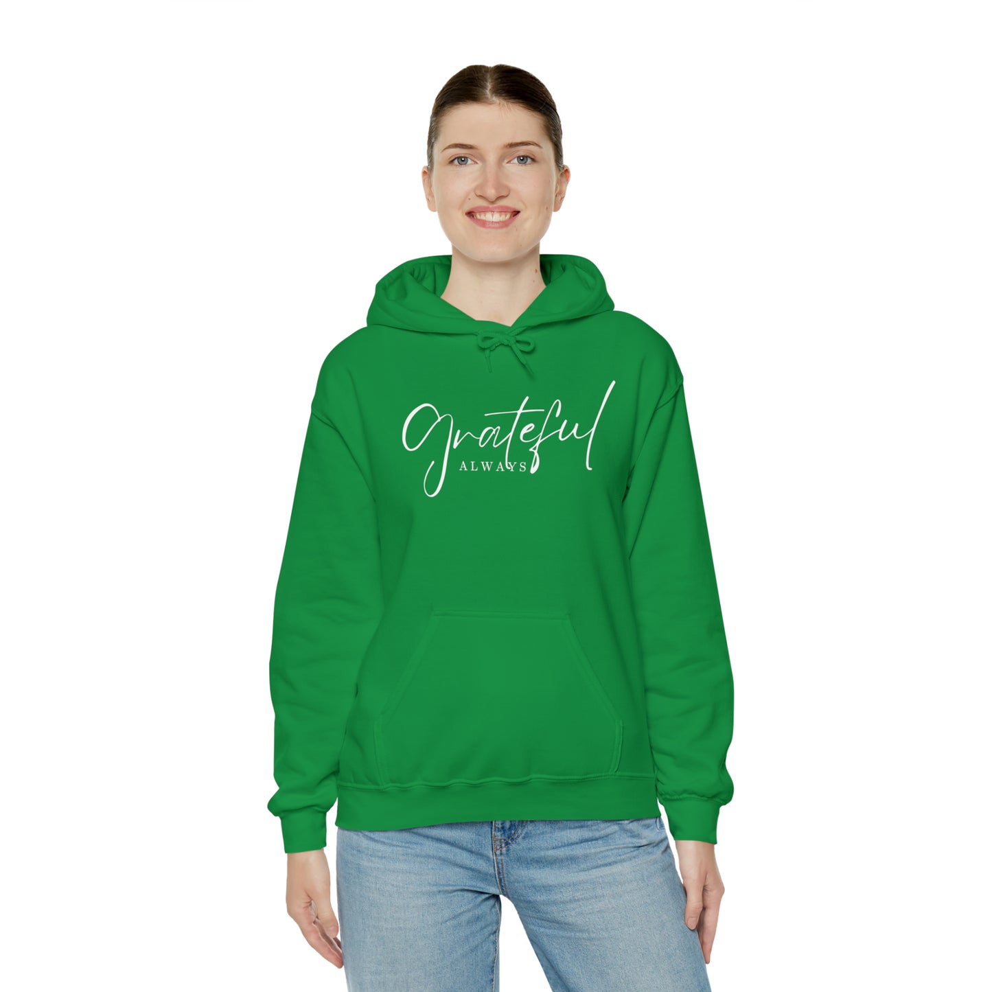 GRATEFUL ALWAYS Unisex Heavy Blend™ Hooded Sweatshirt