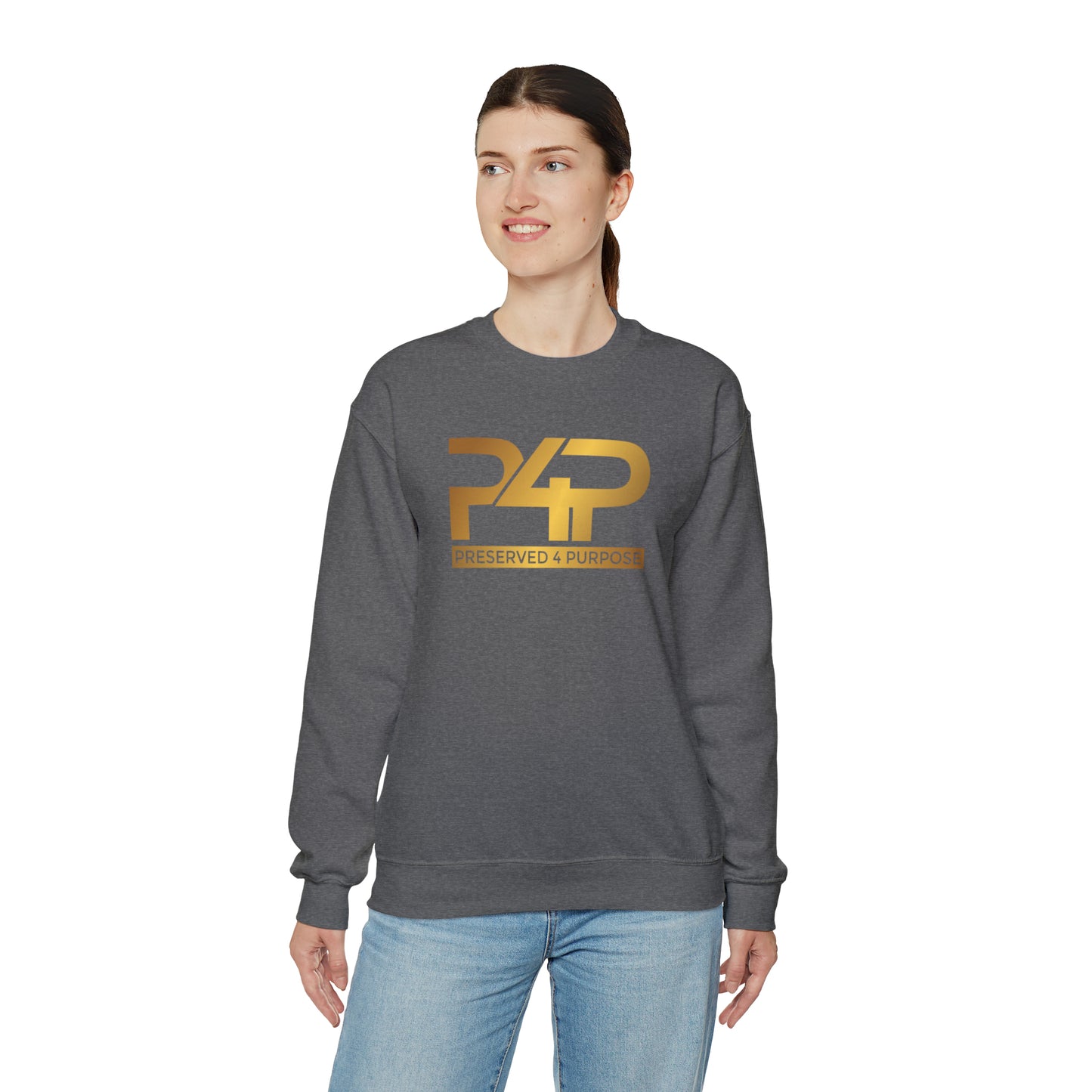 P4P PRESERVED4 PURPOSE Unisex Heavy Blend™ Crewneck Sweatshirt