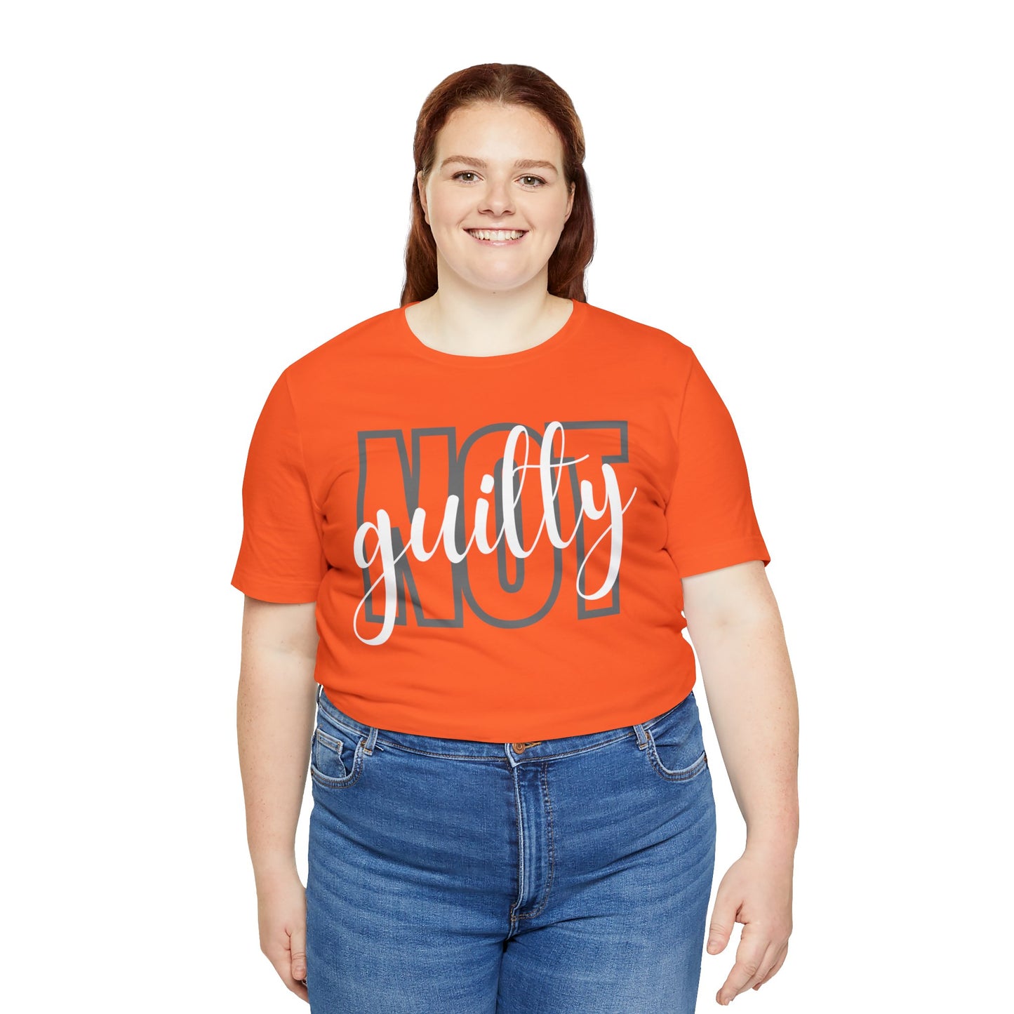 NOT GUILTY Unisex Jersey Short Sleeve Tee