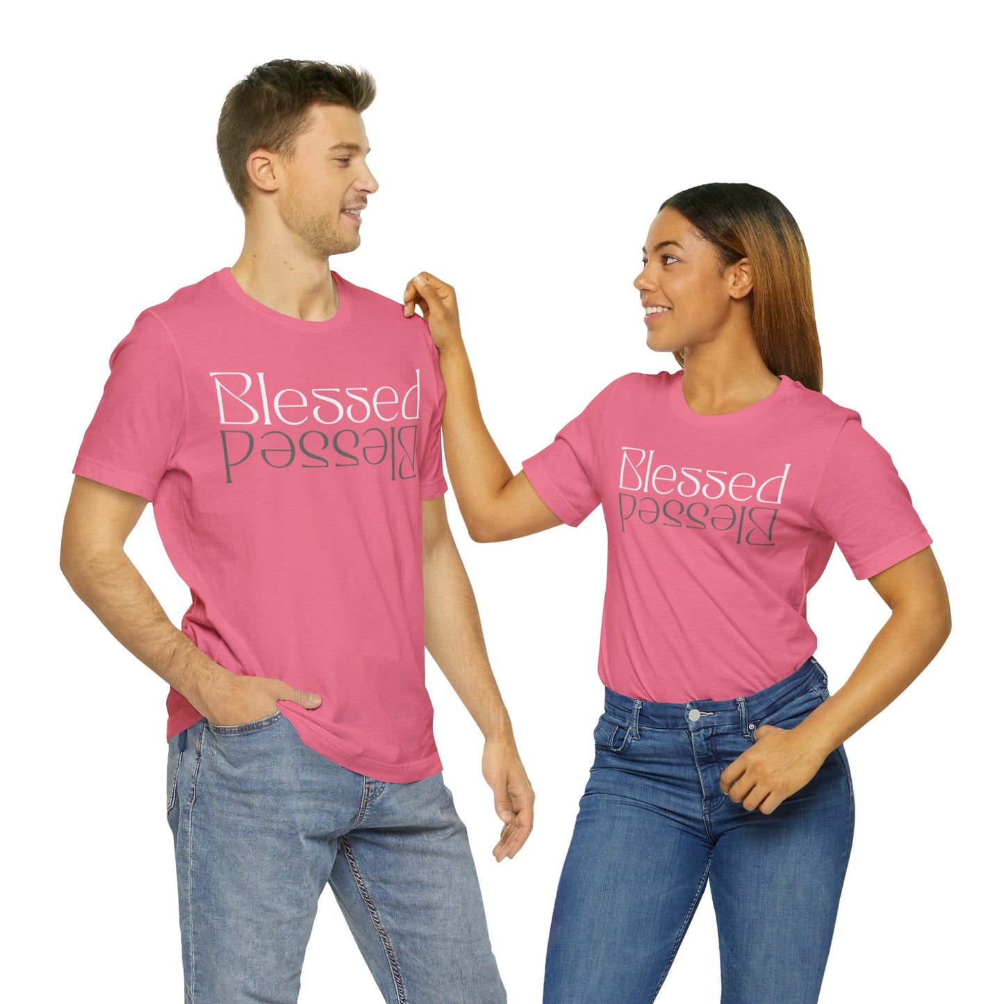 BLESSED Unisex Jersey Short Sleeve Tee