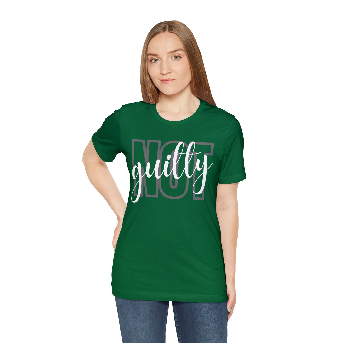 NOT GUILTY Unisex Jersey Short Sleeve Tee