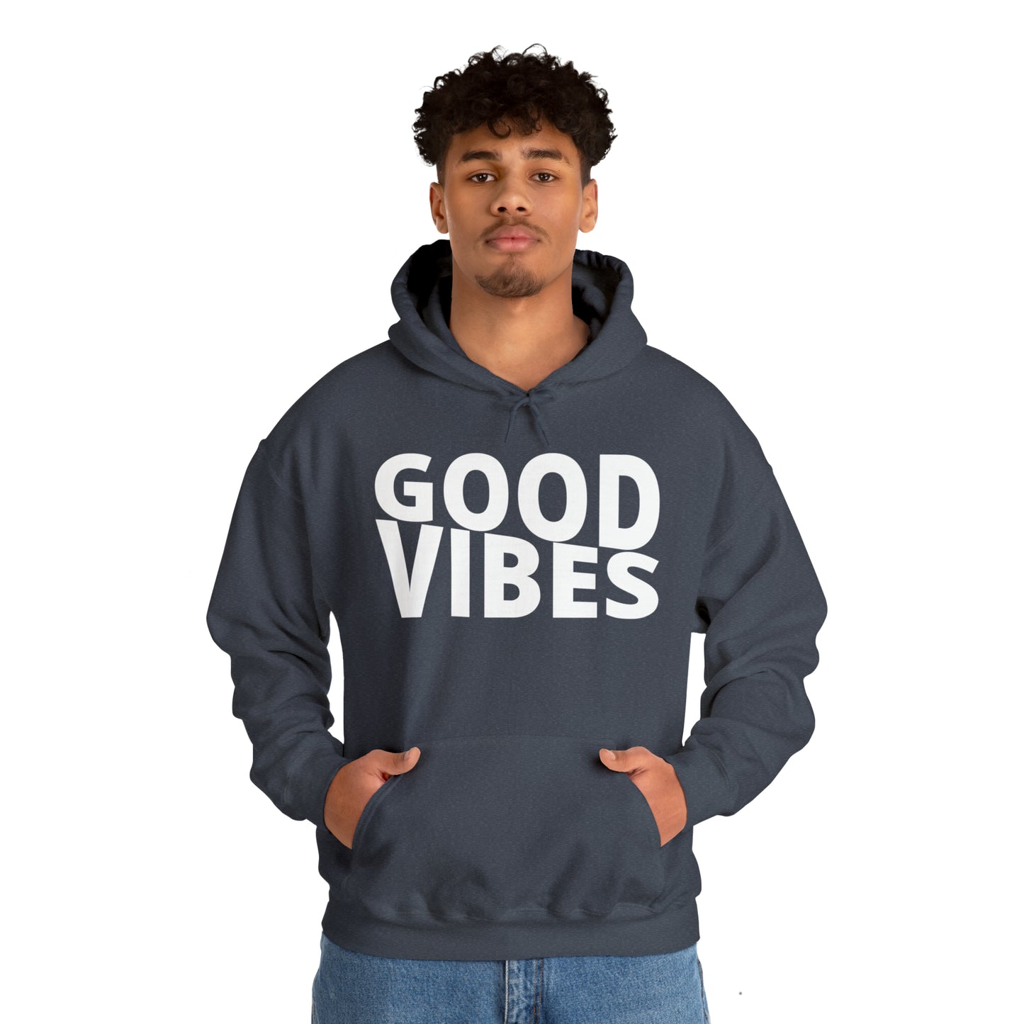 GOOD VIBES Unisex Heavy Blend™ Hooded Sweatshirt