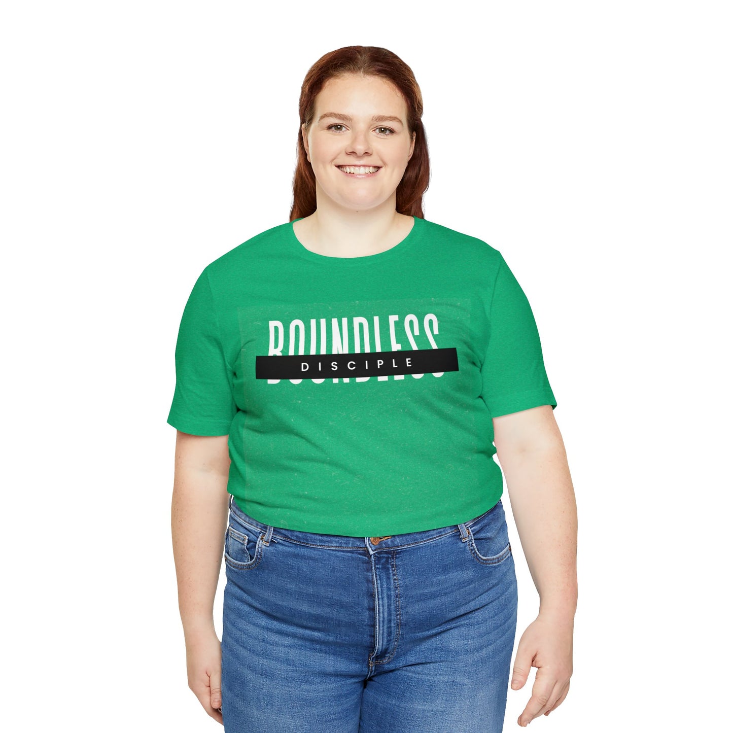 BOUNDLESS DISCIPLE Unisex Jersey Short Sleeve Tee