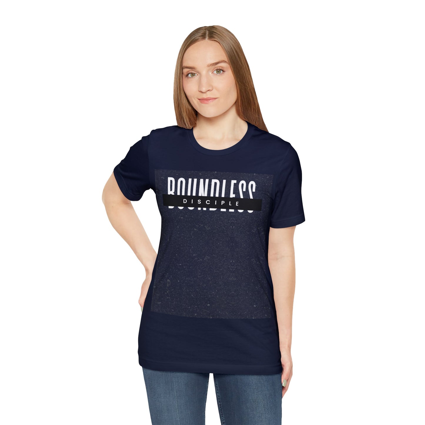 BOUNDLESS DISCIPLE Unisex Jersey Short Sleeve Tee