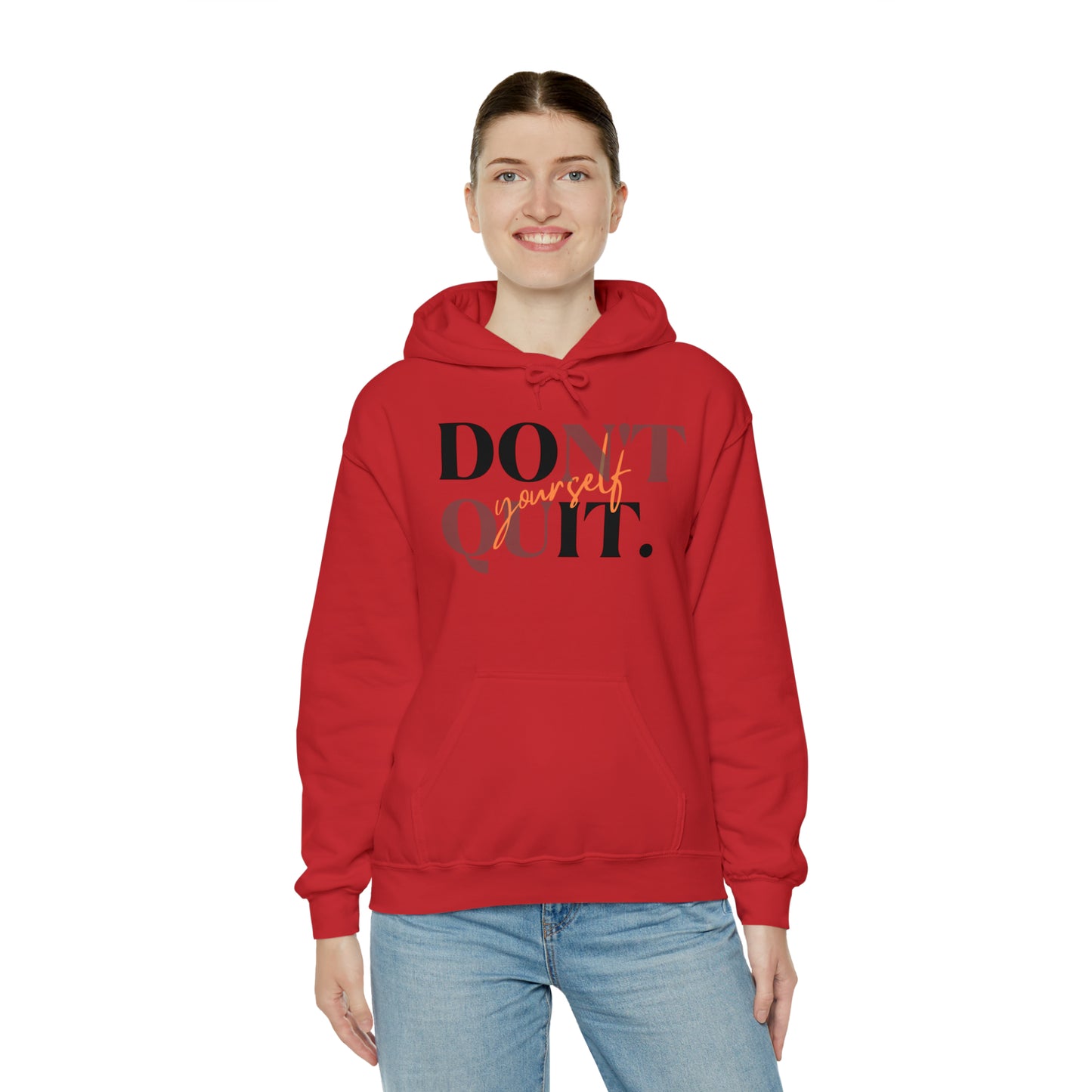 DON'T QUIT Unisex Heavy Blend™ Hooded Sweatshirt