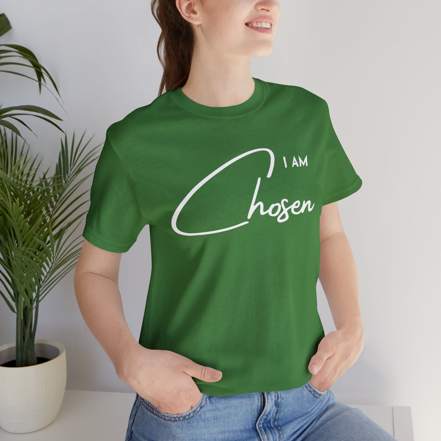 I AM CHOSEN Unisex Jersey Short Sleeve Tee