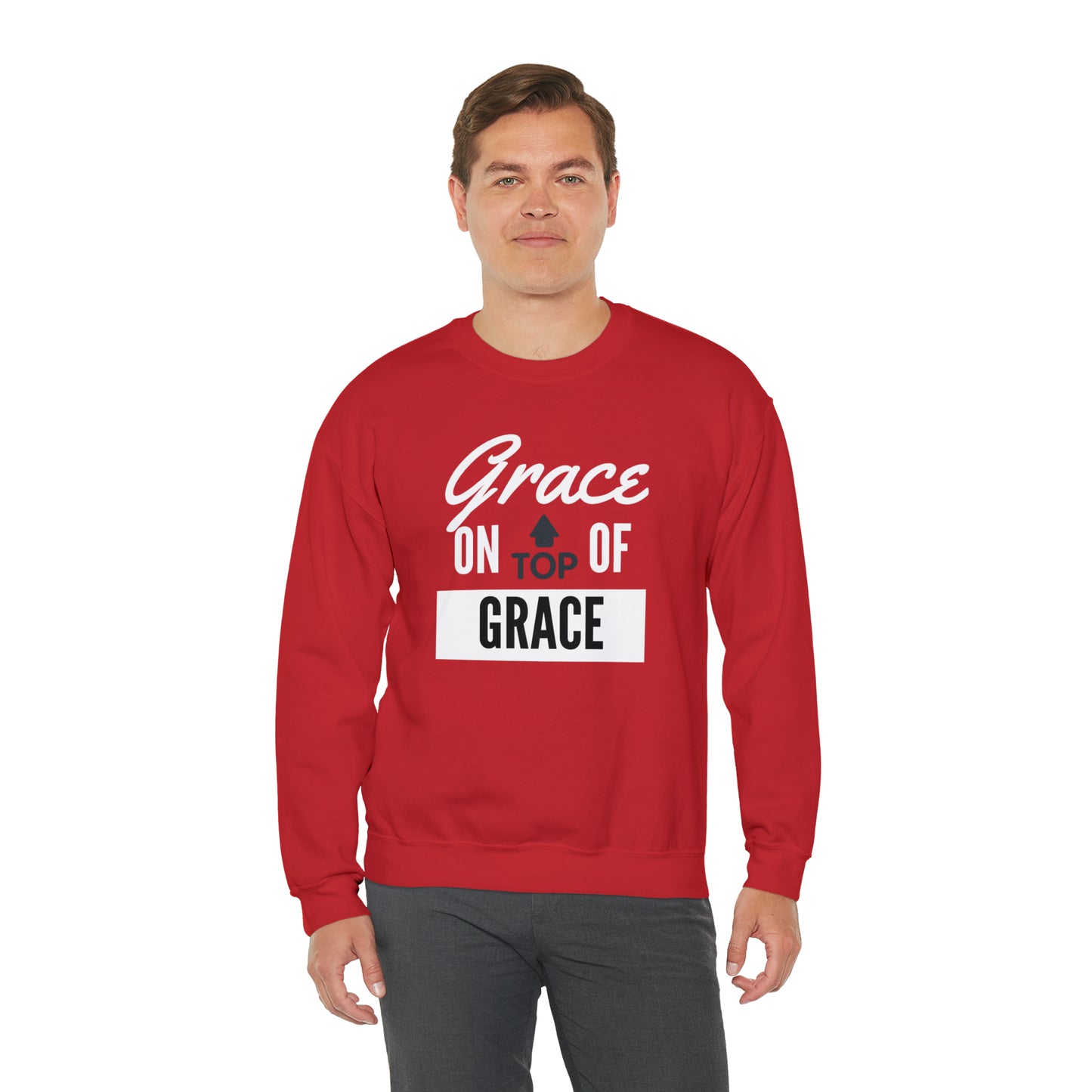 GRACE ON TOP GRACE Unisex Heavy Blend™ Crewneck Sweatshirt