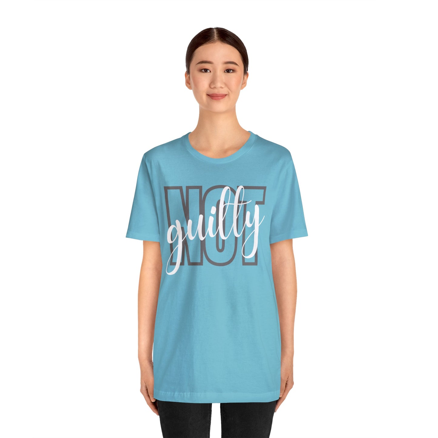 NOT GUILTY Unisex Jersey Short Sleeve Tee