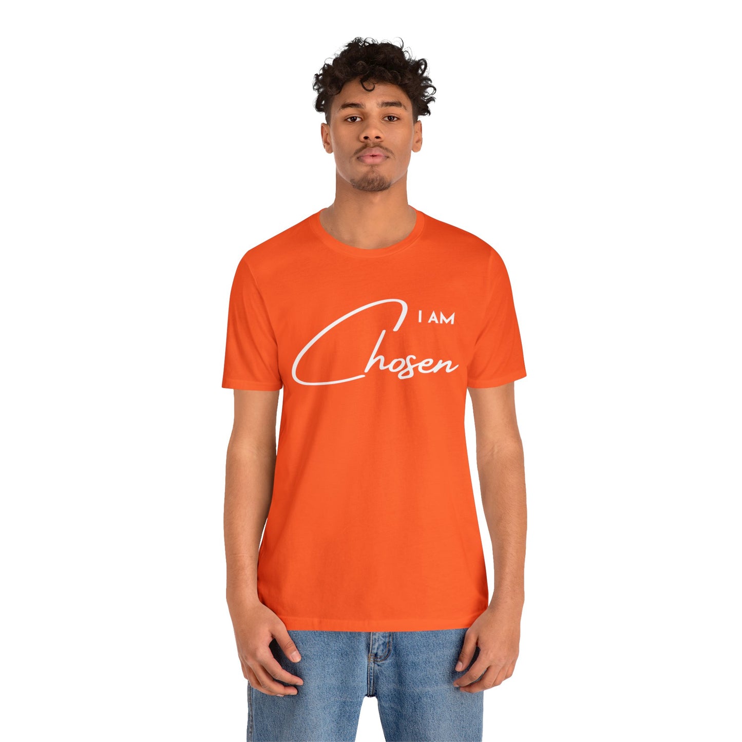 I AM CHOSEN Unisex Jersey Short Sleeve Tee