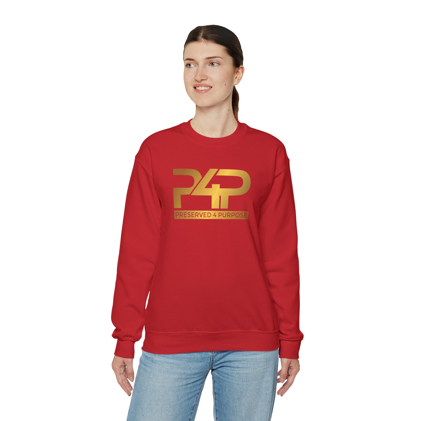 P4P PRESERVED4 PURPOSE Unisex Heavy Blend™ Crewneck Sweatshirt